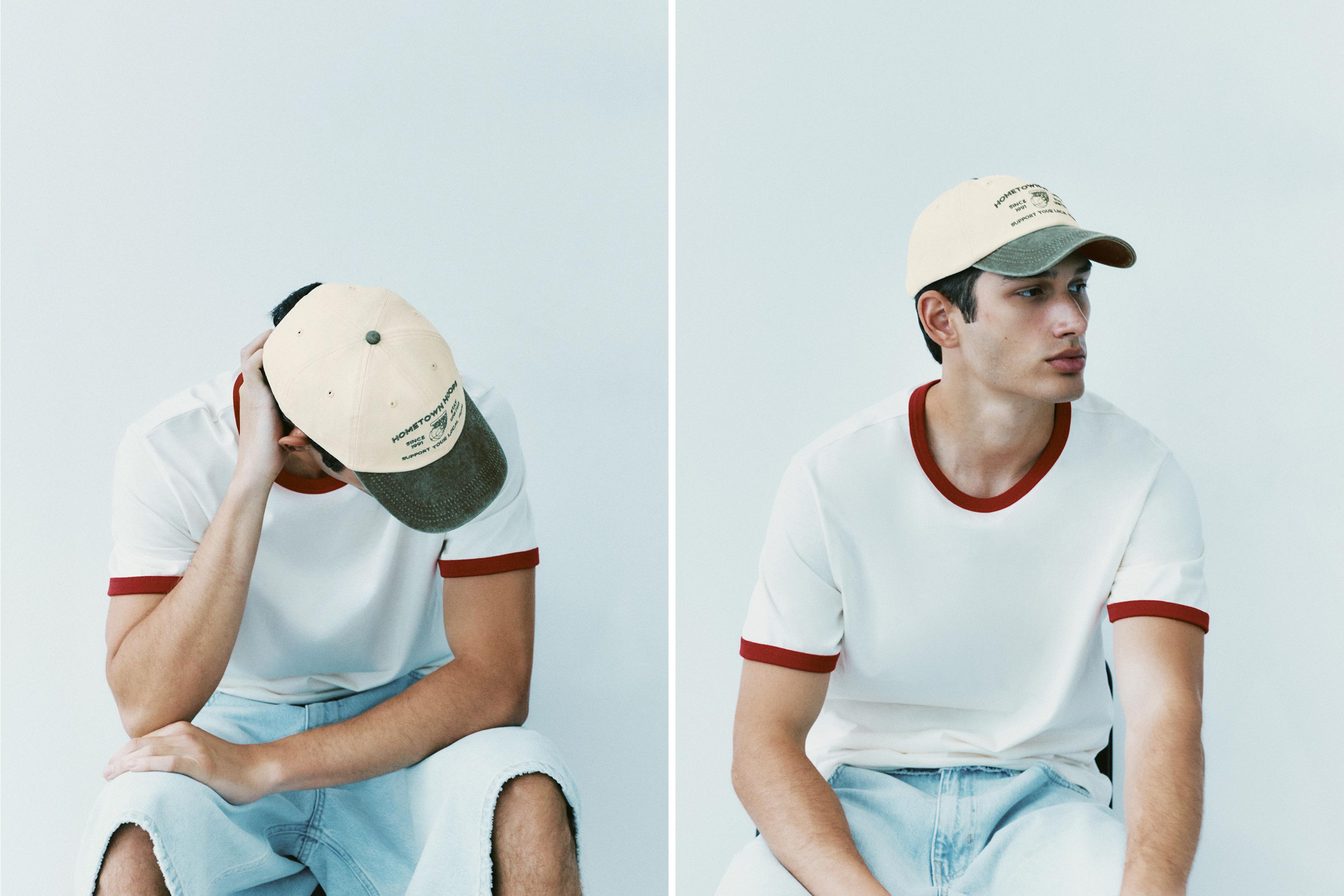 Hometown Hoops cap — Medium green