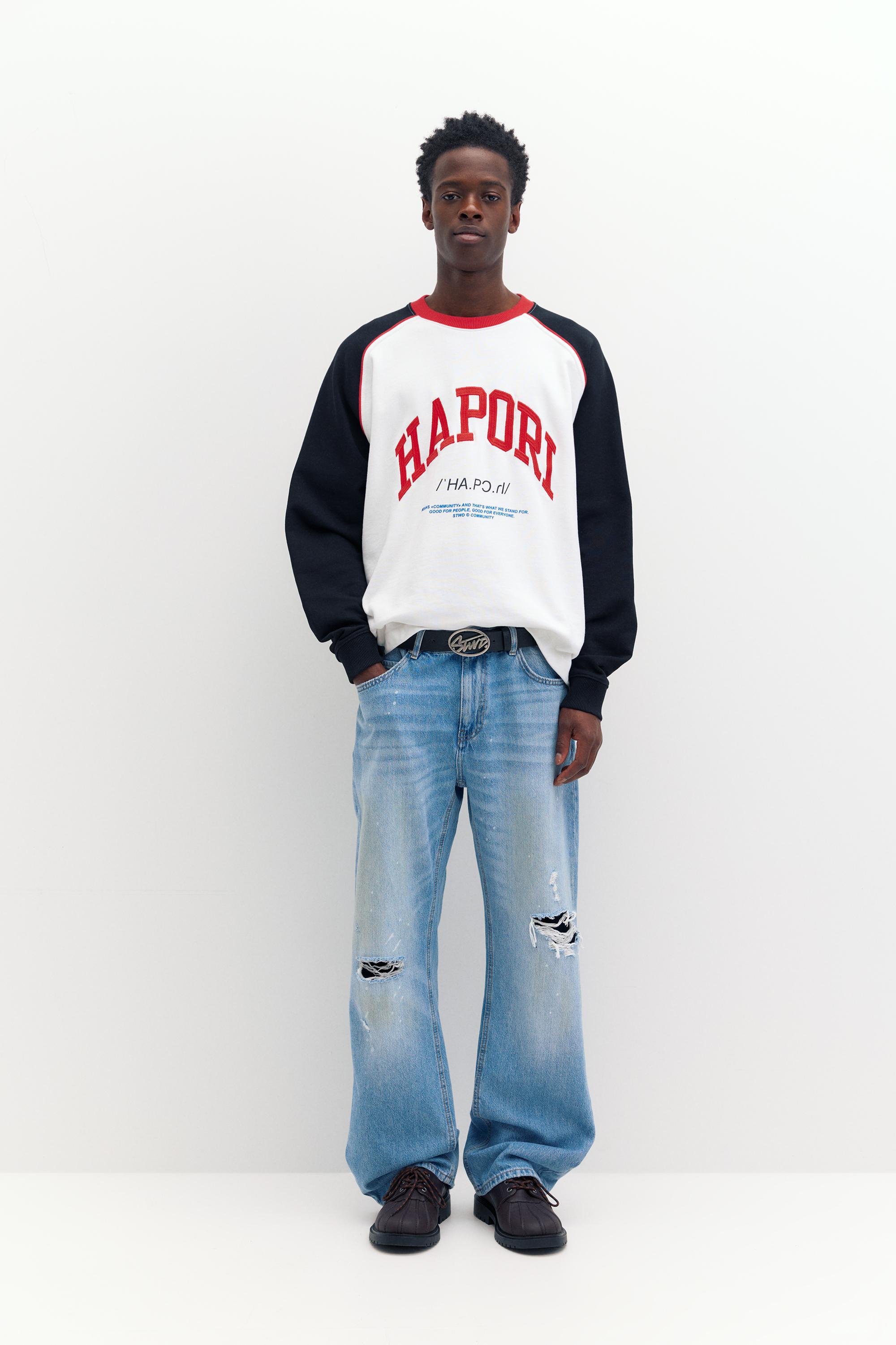 Distressed slim bootcut jean - Görsel 7