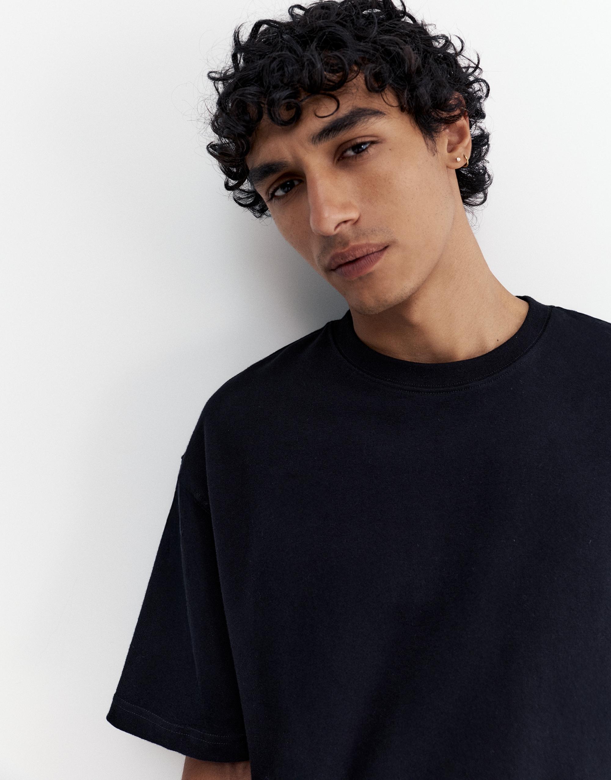Premium short sleeve T-shirt — Black