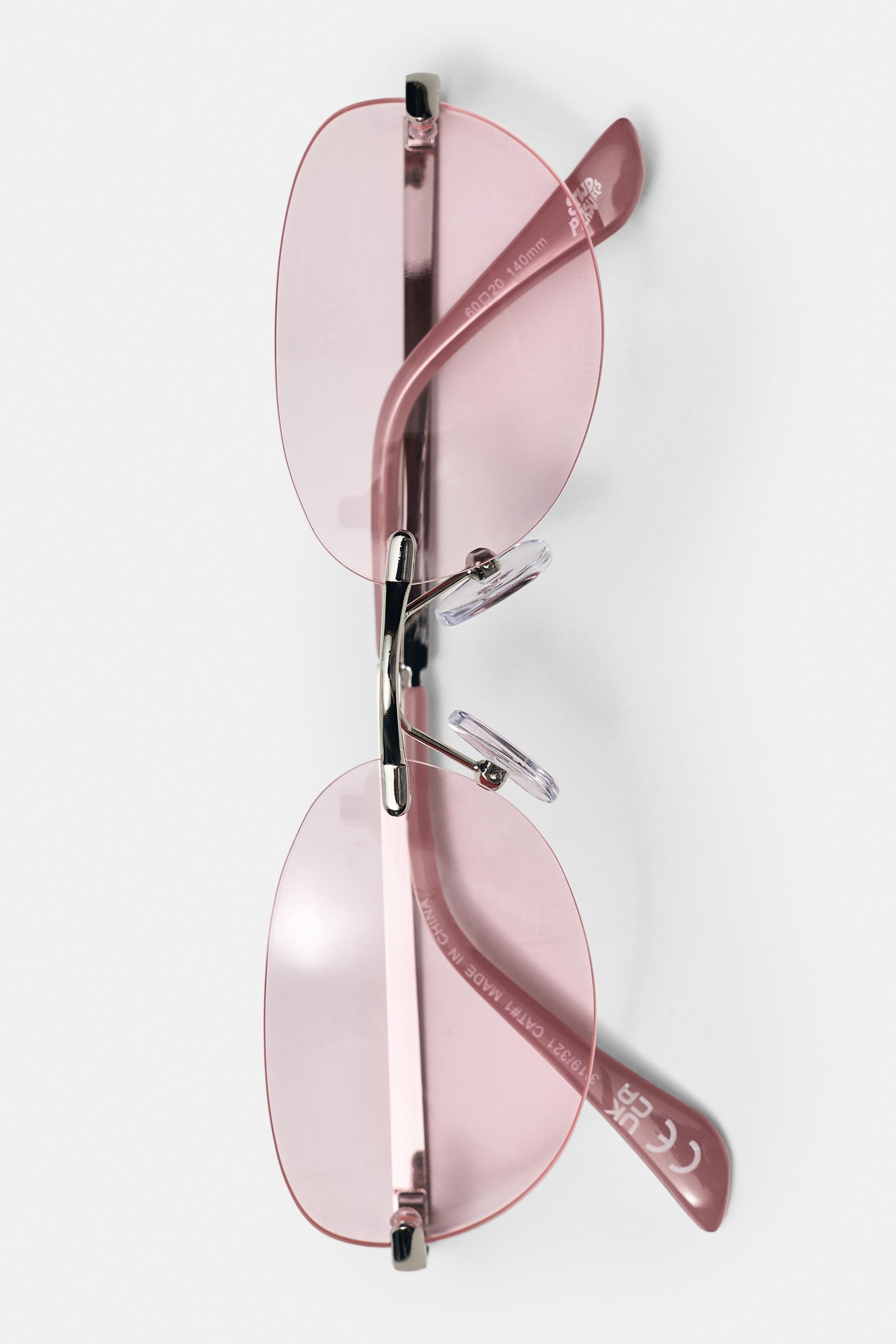 Pleasures x STWD sunglasses — Pink