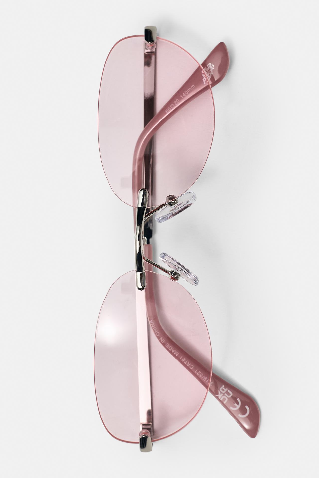 Pleasures x STWD sunglasses — Pink