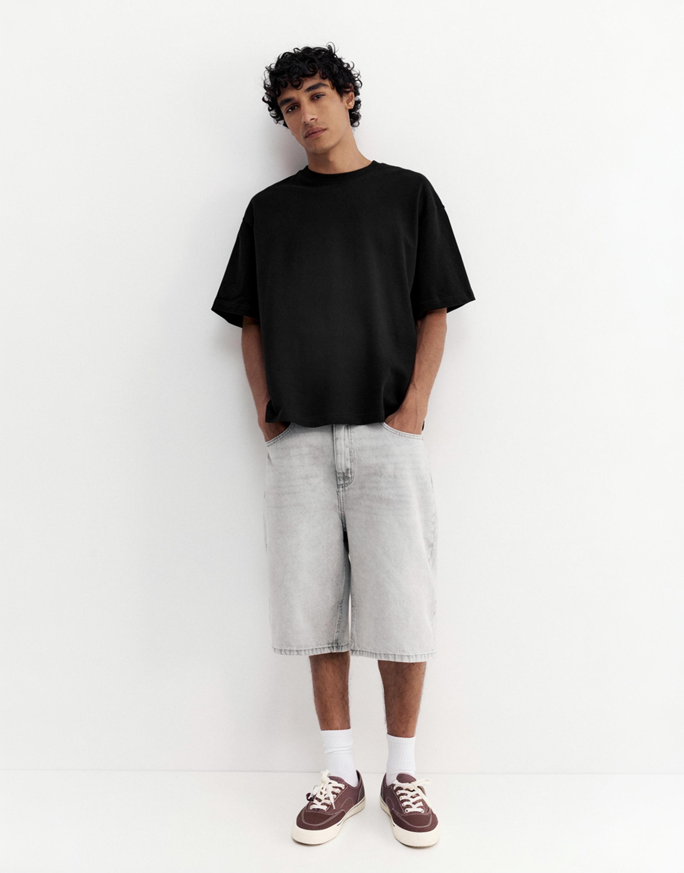 Premium short sleeve T-shirt — Black