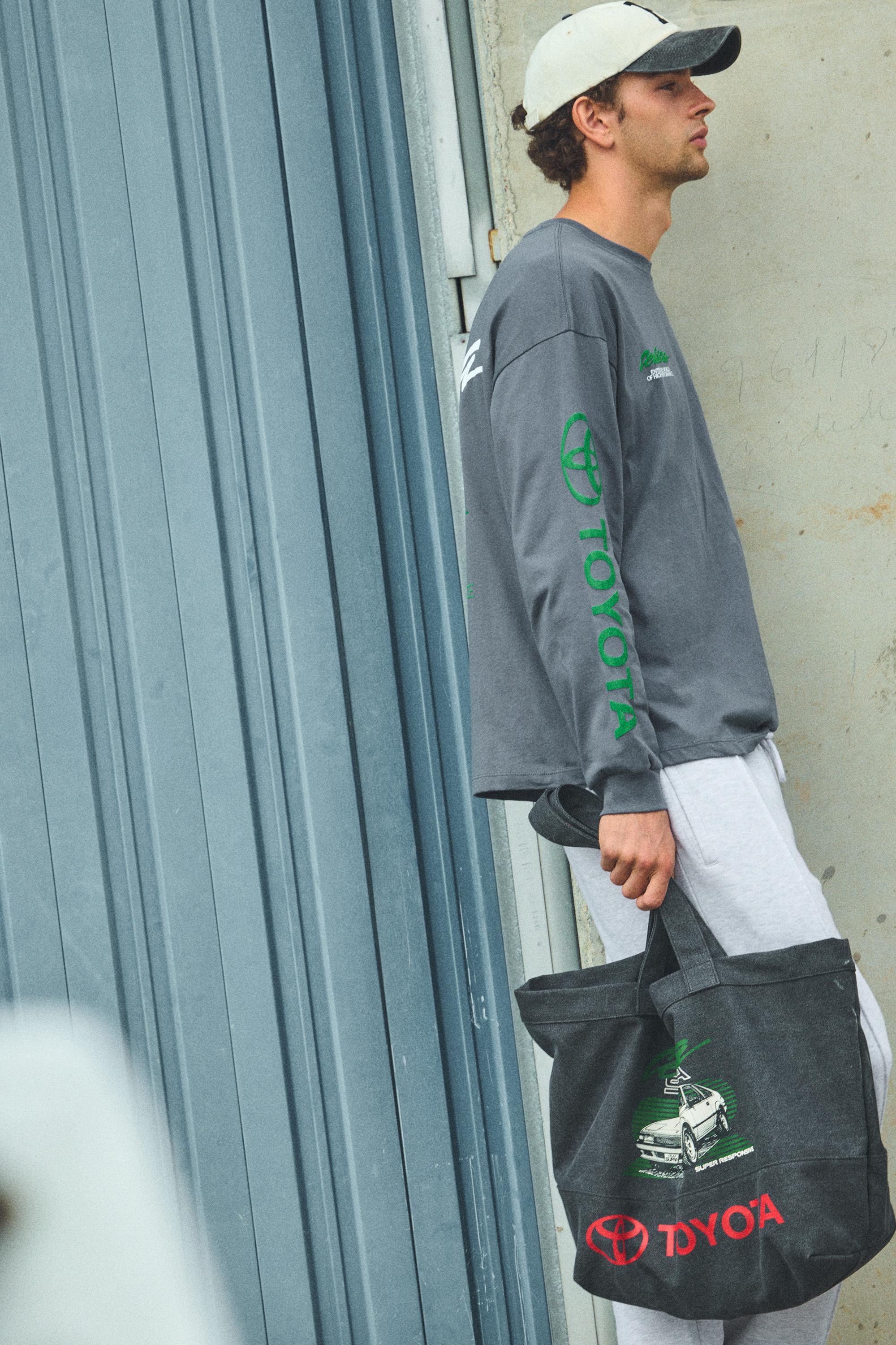 Toyota canvas shopper bag — Charcoal