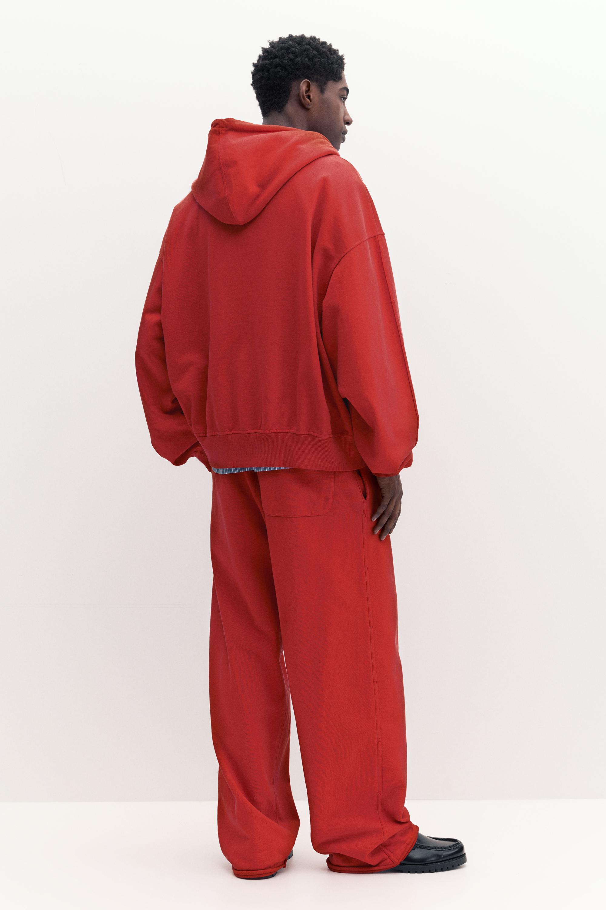 STWD varsity tracksuit trousers — Red