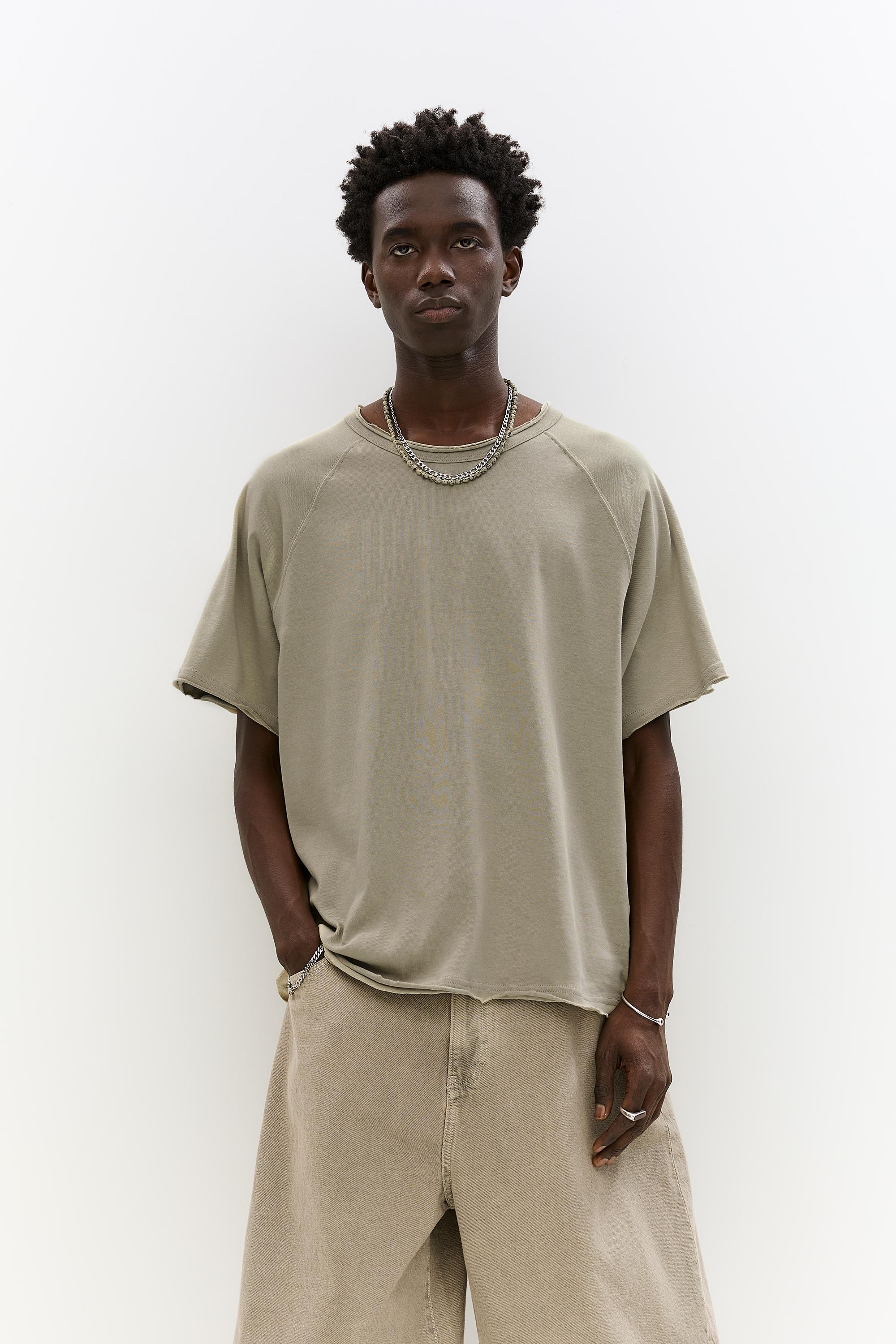 T-Shirt Mit Kurzen Ärmeln