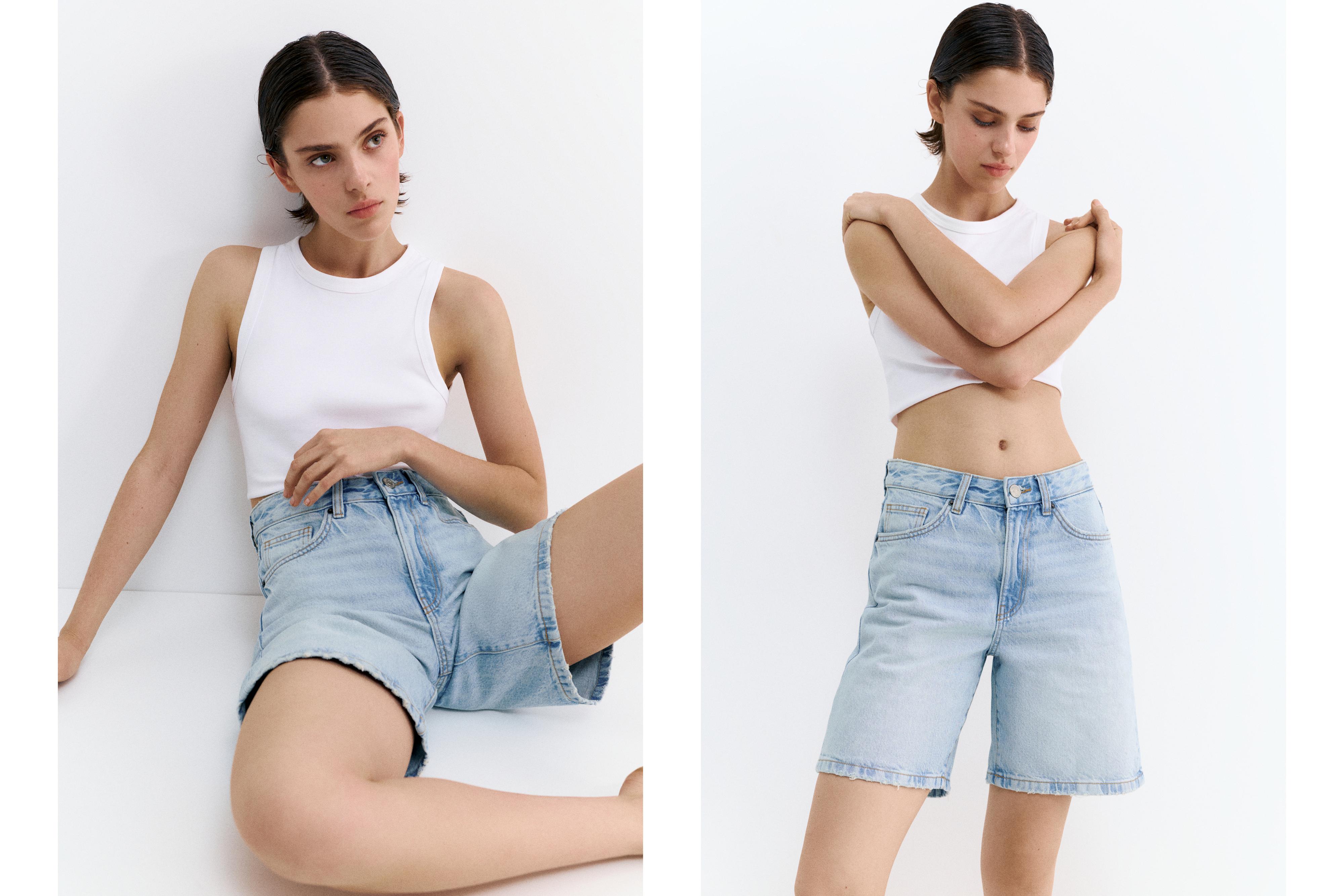 Denim bermuda - Görsel 44