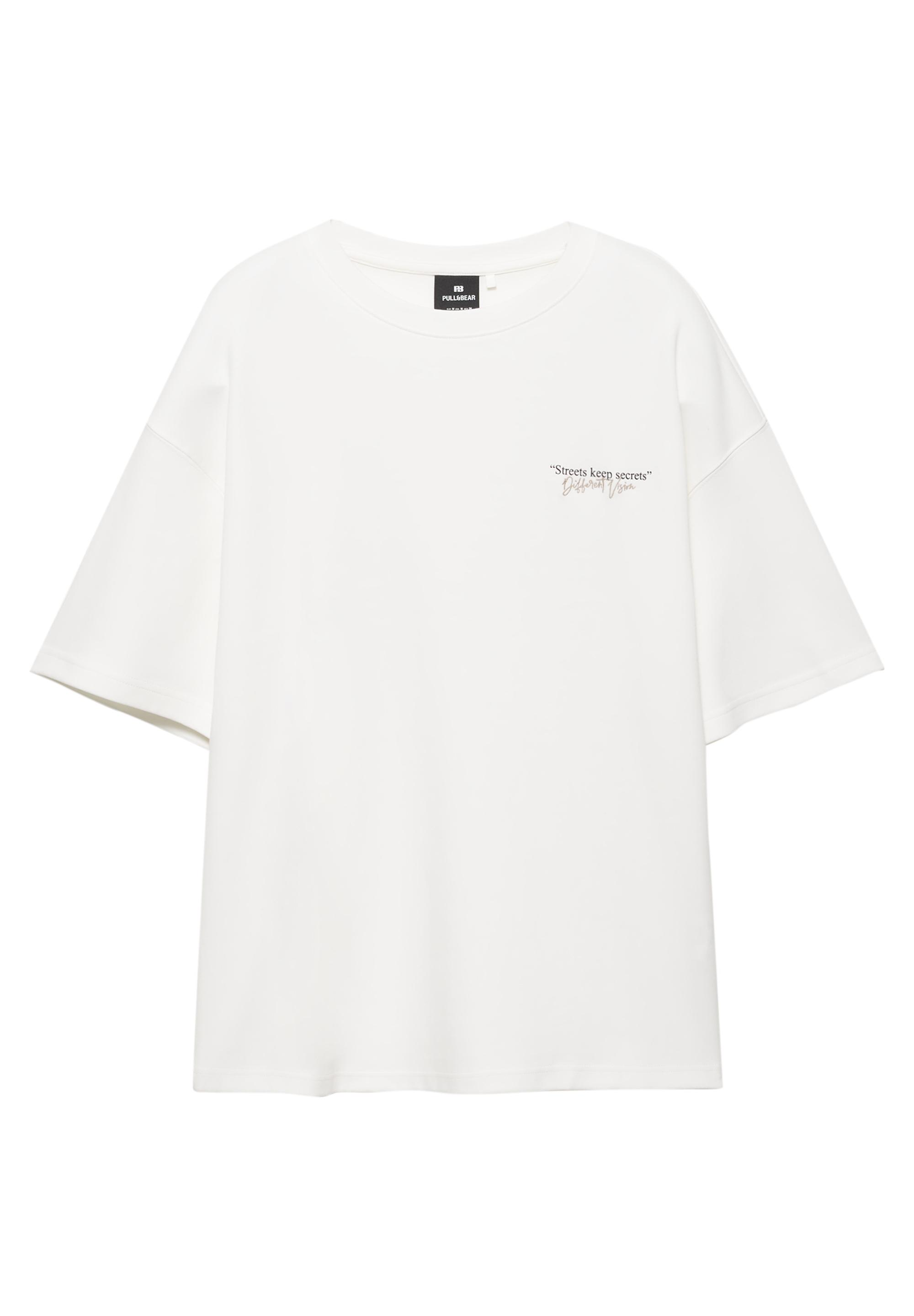 Kısa kollu Retrospective grafik sweatshirt - Görsel 5