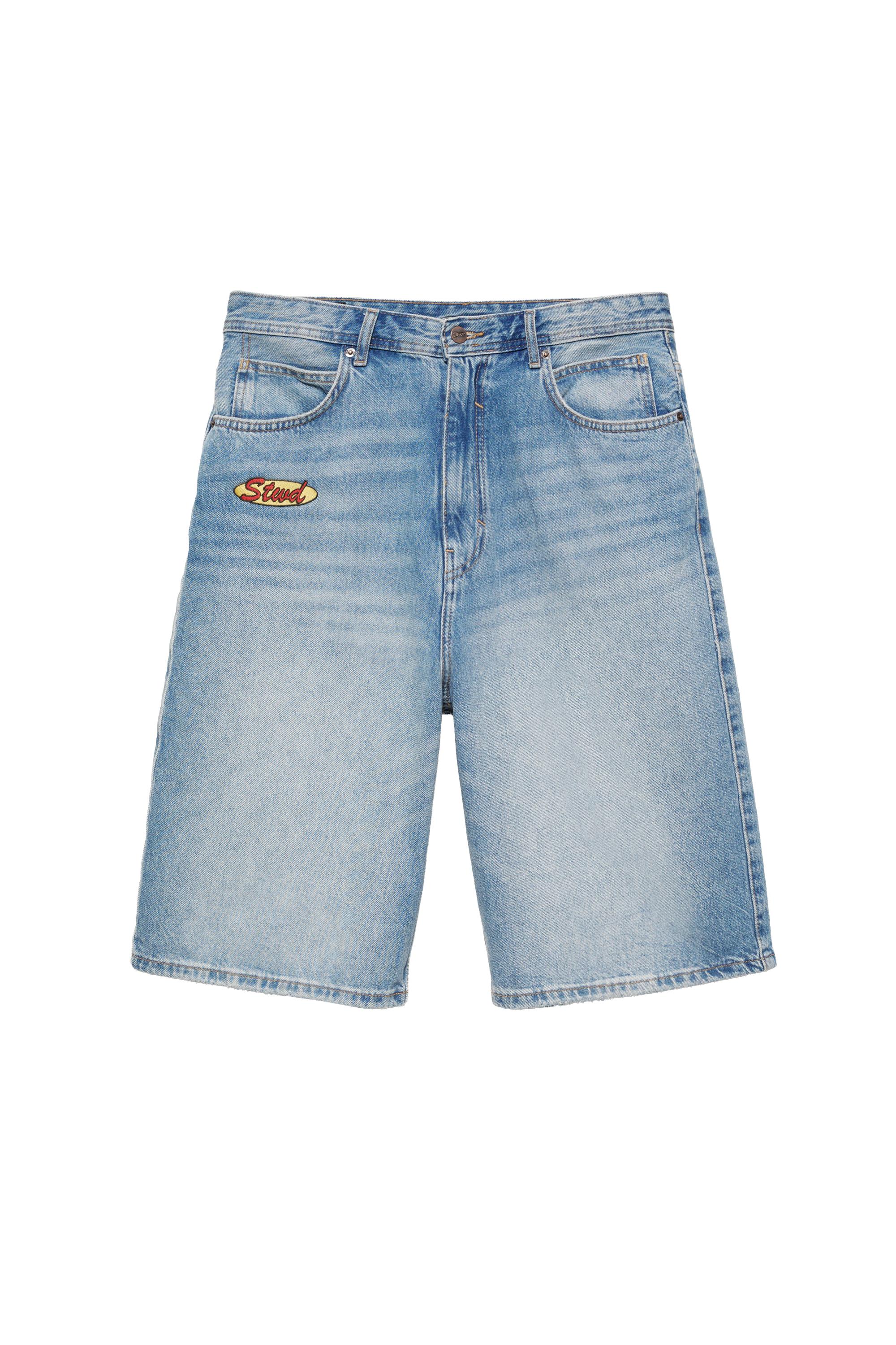 Pull&Bear Skater denim bermuda görsel 2