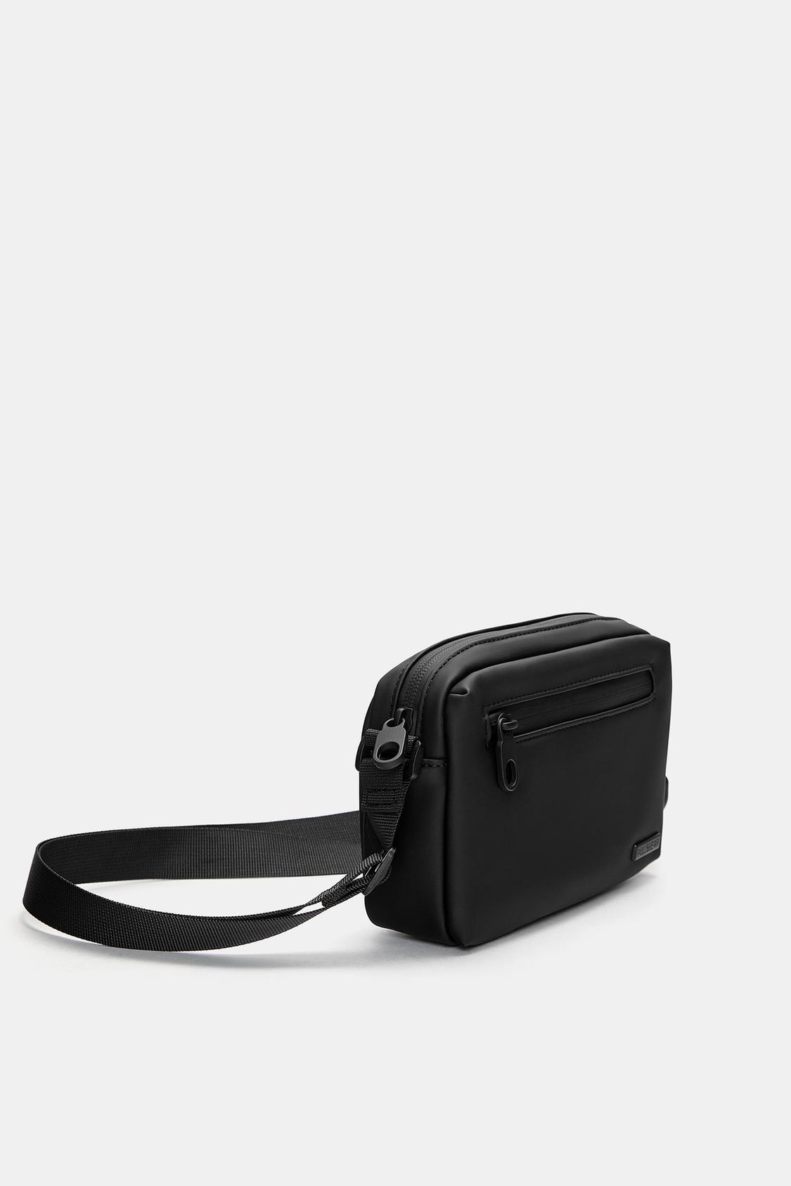 Bolso Para Hombre Pull And Bear Bolsa Bandolera Engomada PULL&BEAR