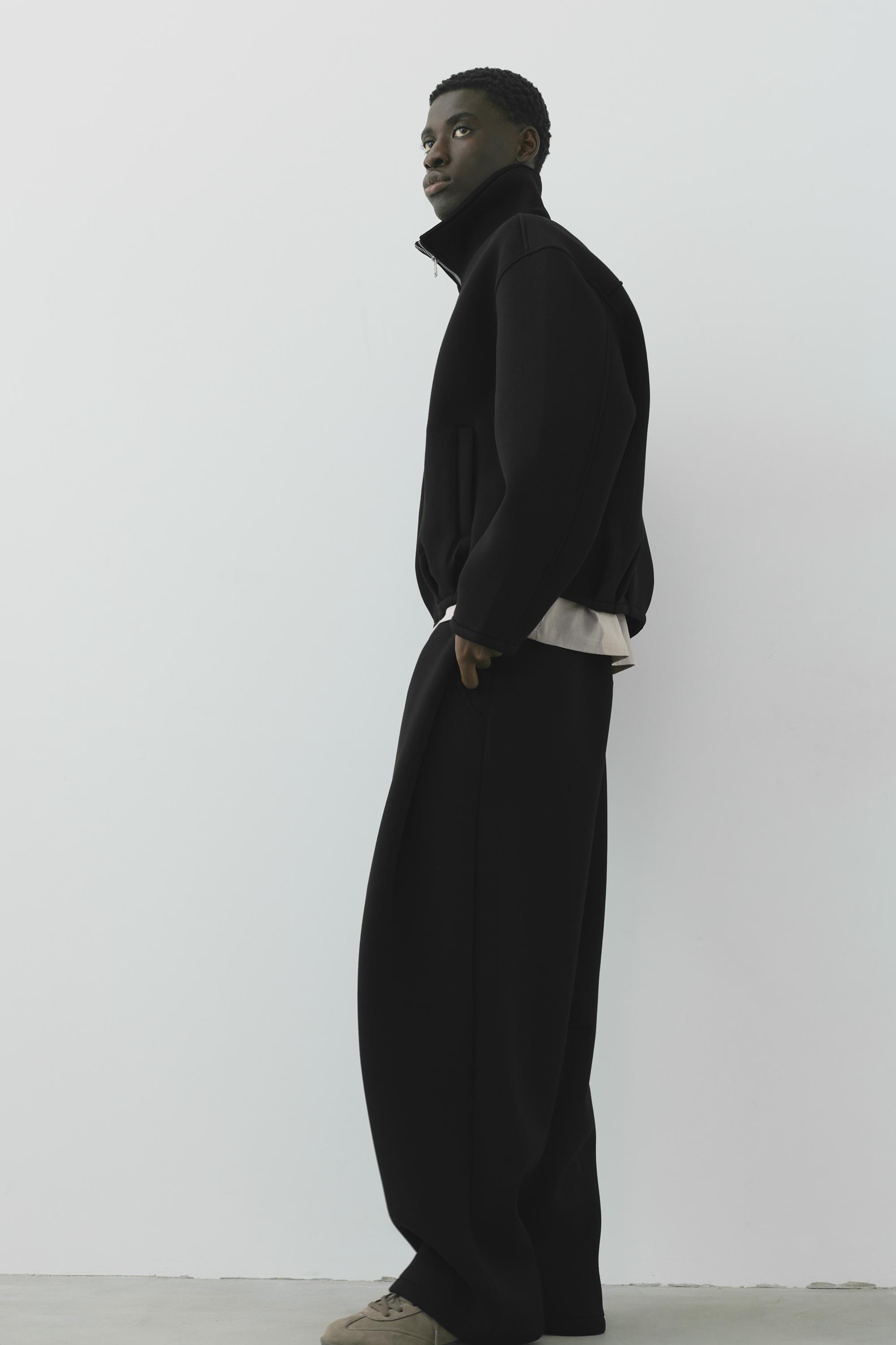 Relaxed fit sweatpants — Black