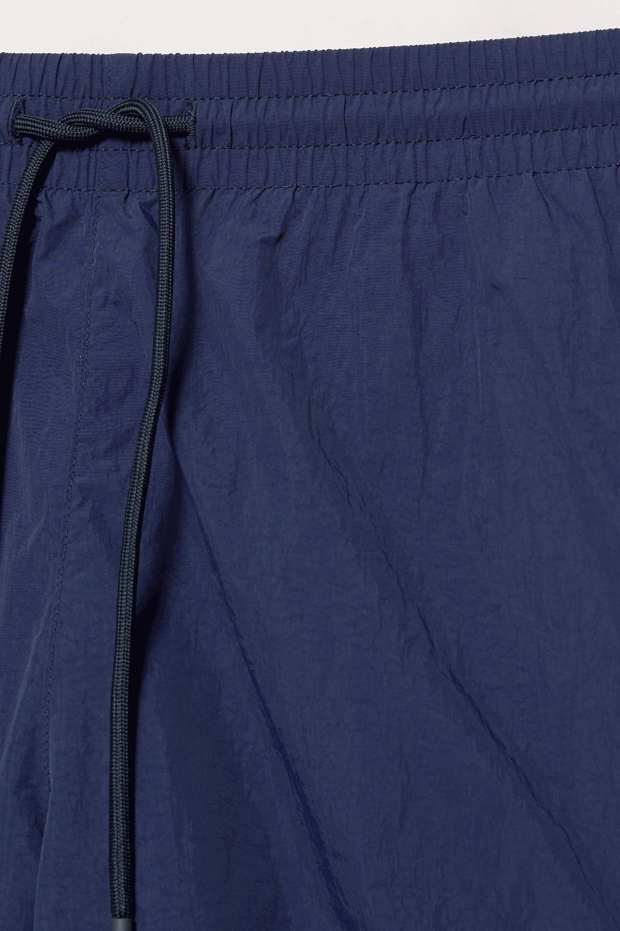 Contrast panel swimming trunks — Blue