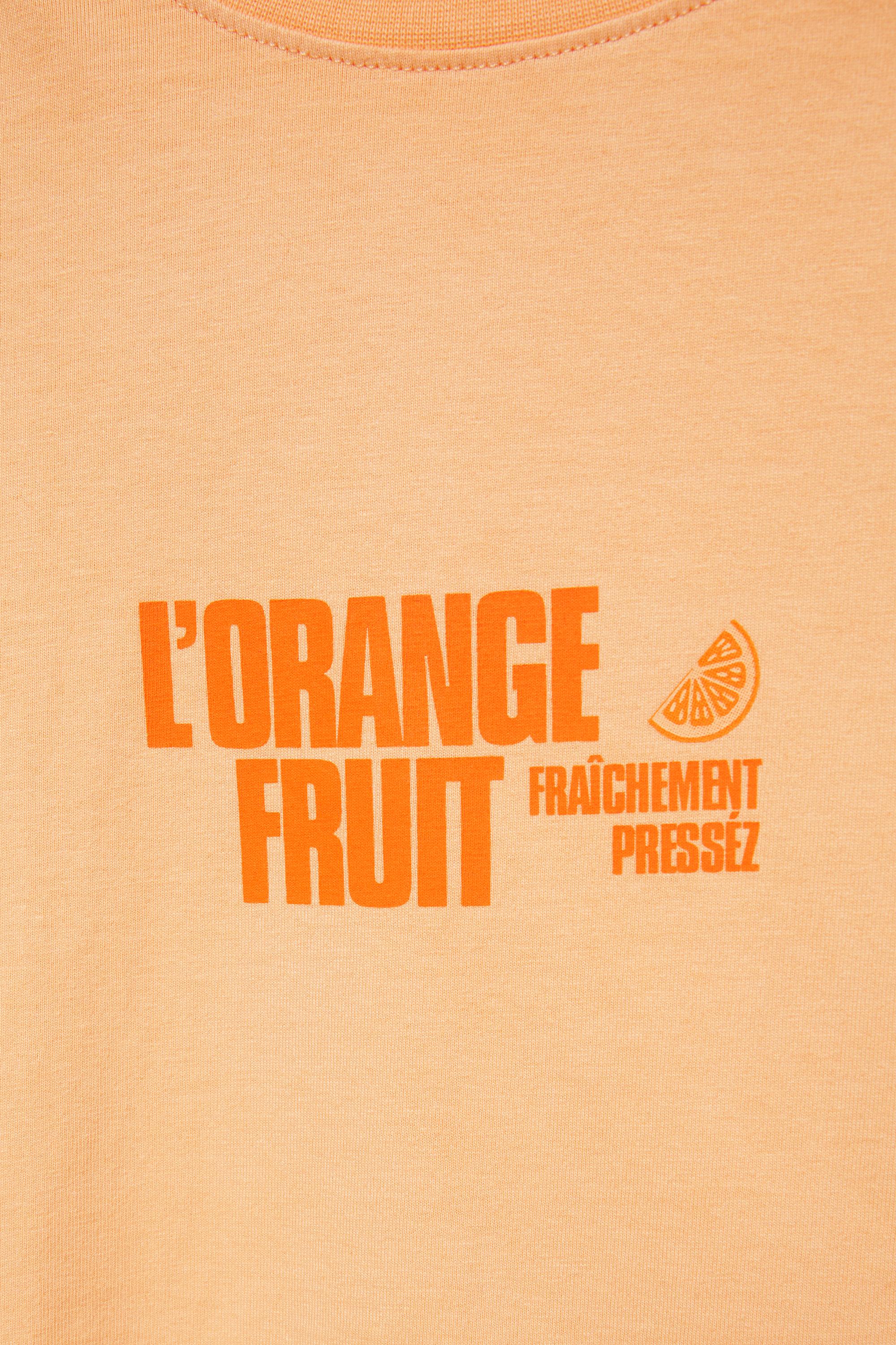STWD orange graphic T-shirt — Orange