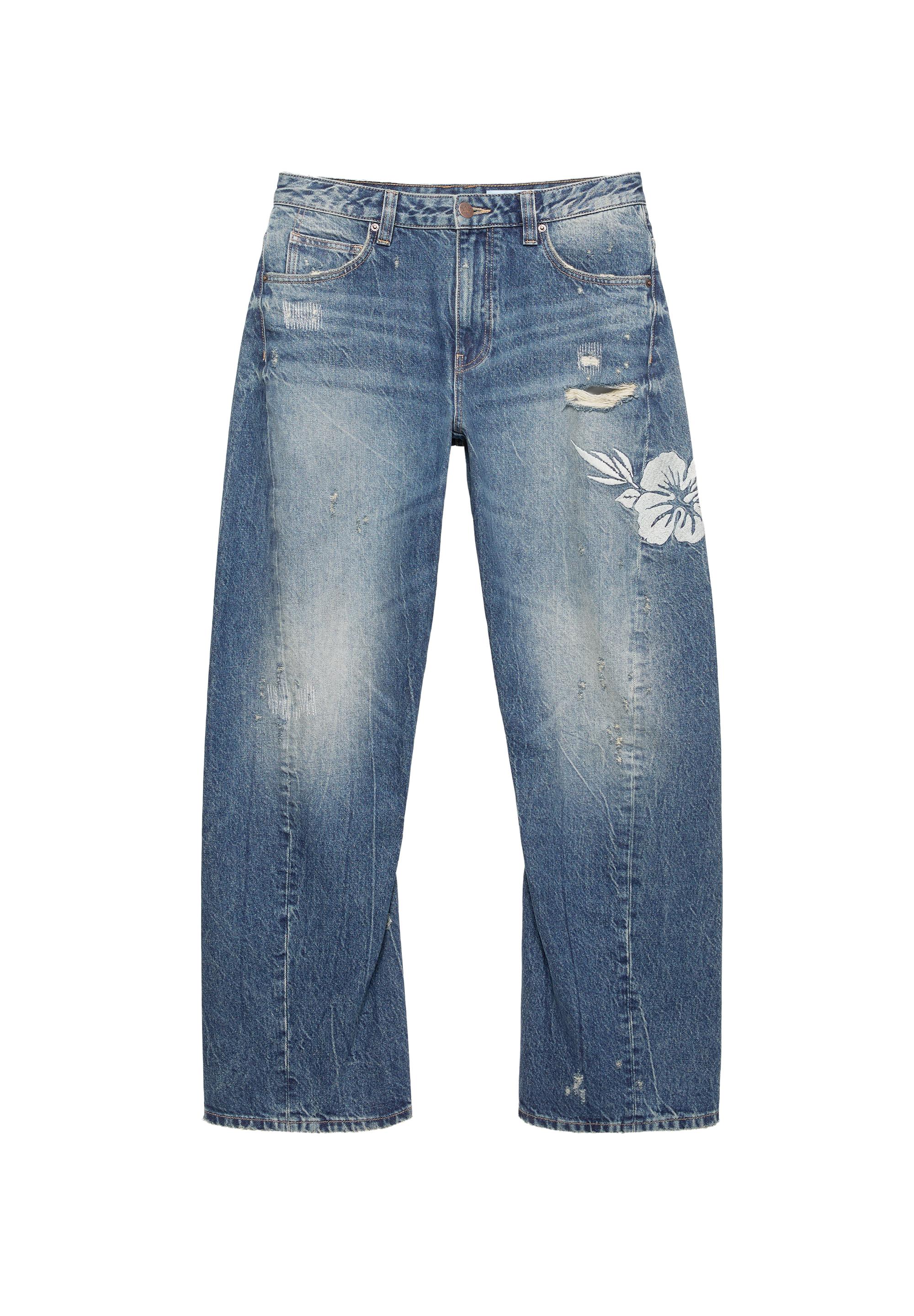 Pleasures x STWD jeans — Medium blue