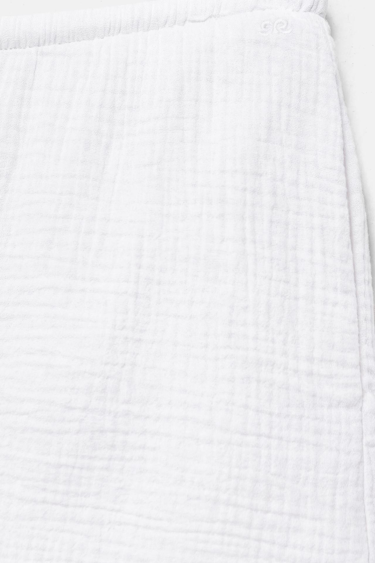 Crepe shorts — White