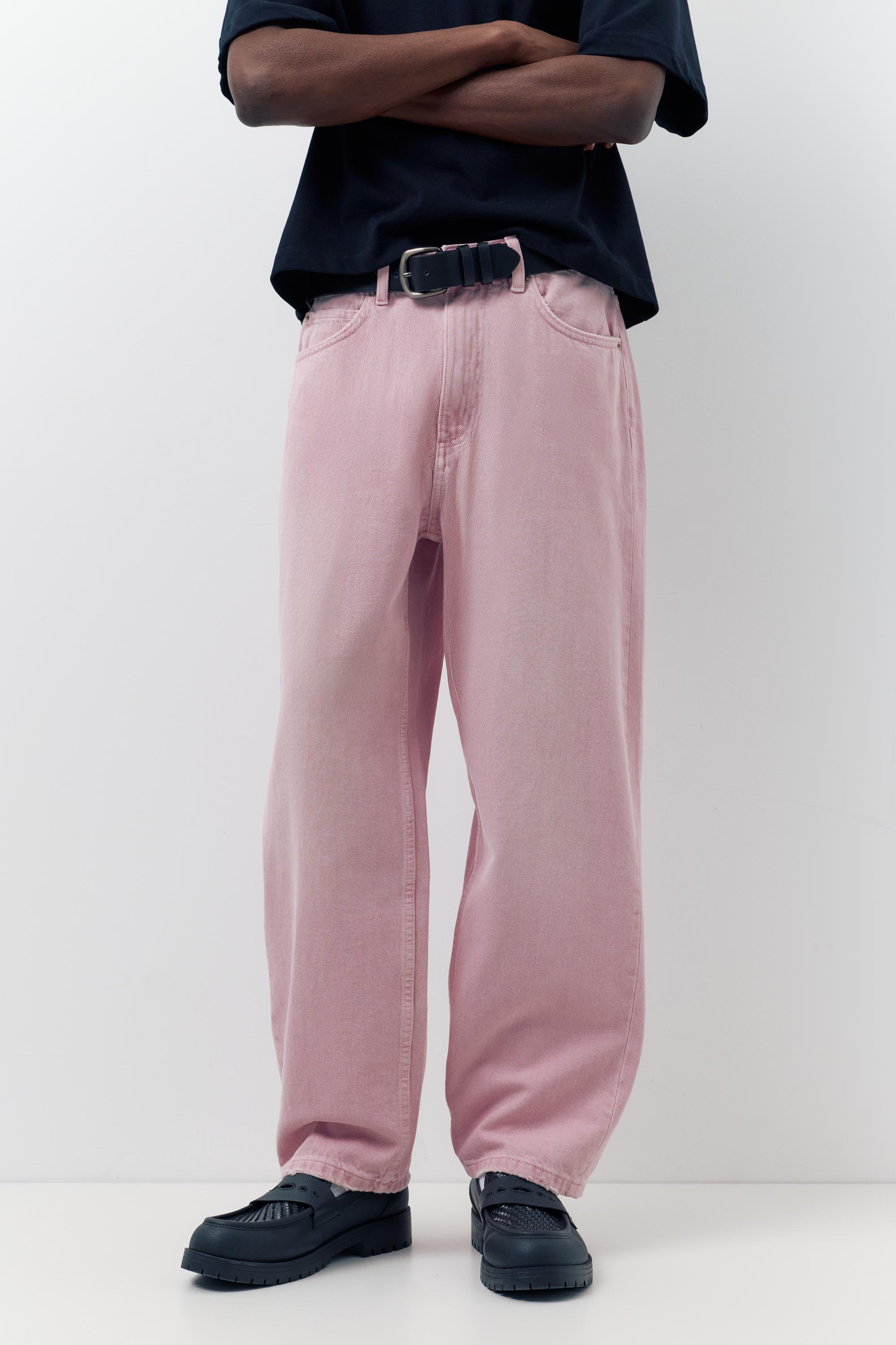 Baggy jeans — Rose pink