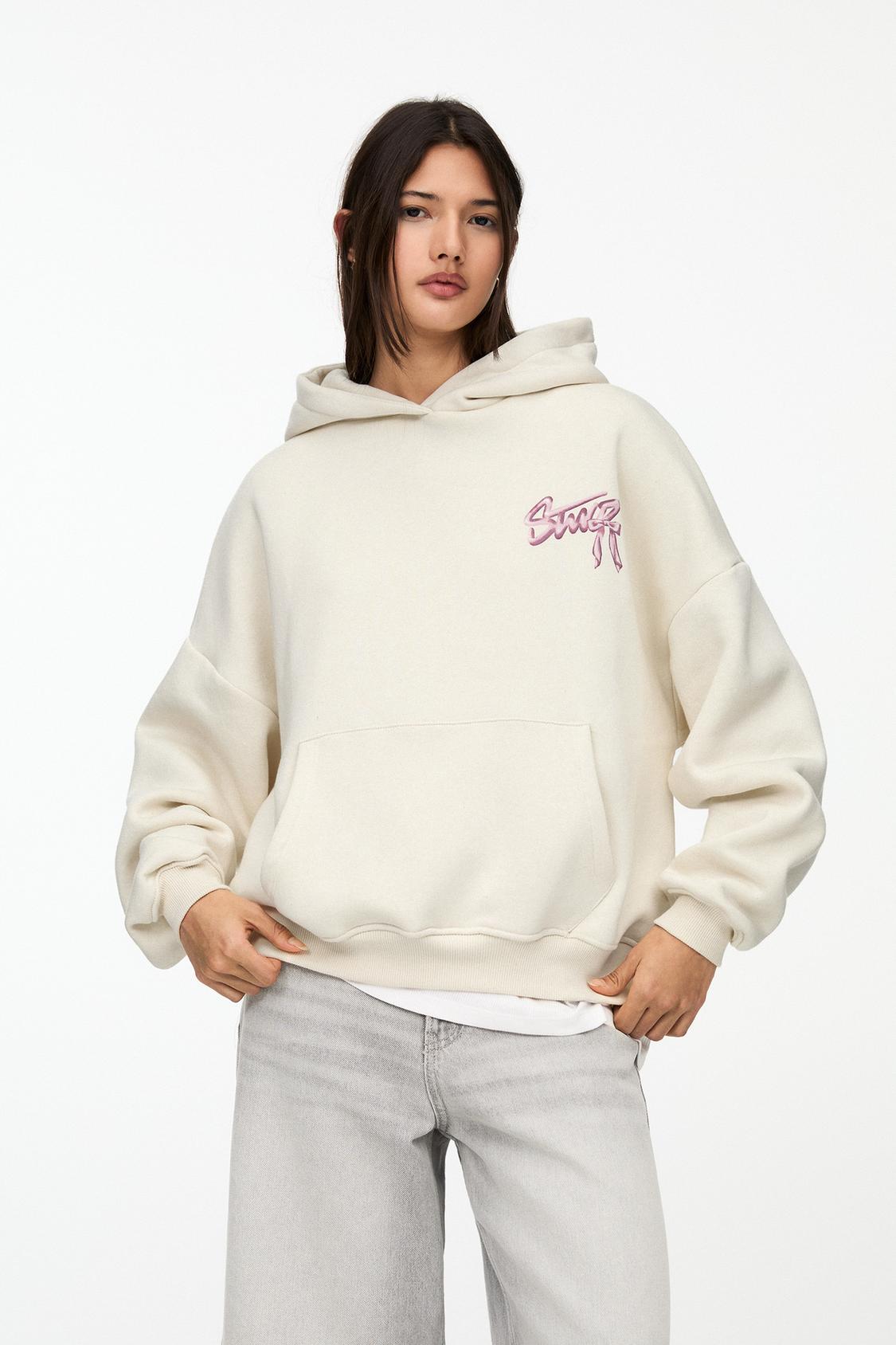 Sudadera Pull And Bear Felpa Casa Di Carta FELPA STAMPA EFFETTO