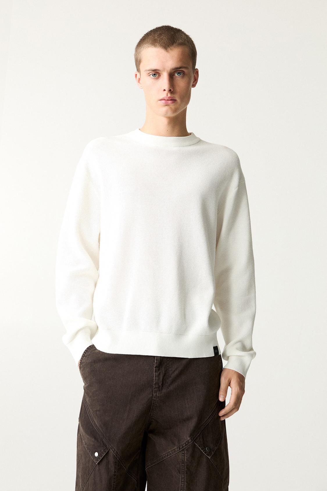 Pull&bear Strickpullover Pull And Bear Rollkragen Knit Sweater
