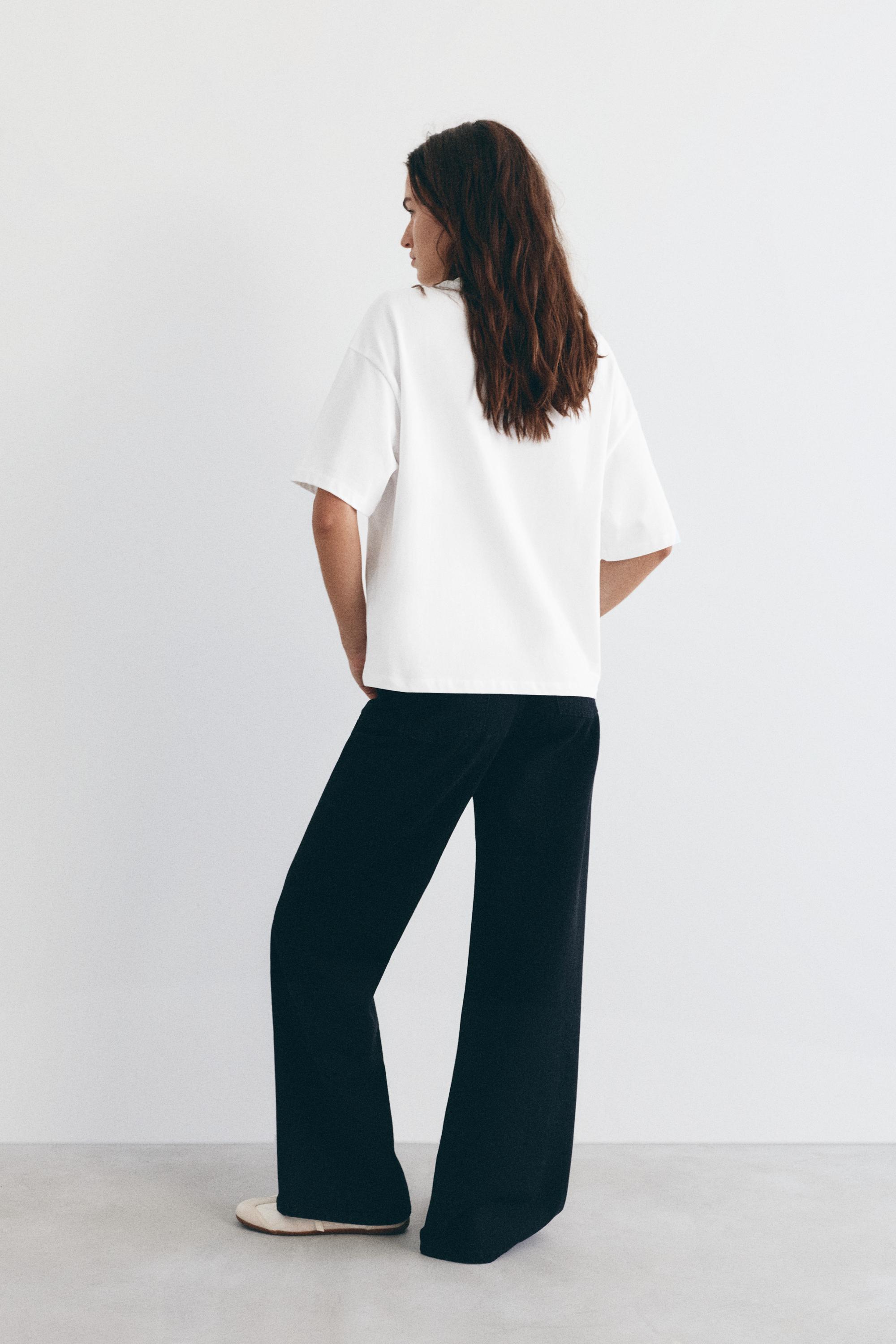 Pack of oversize T-shirts — White/Black