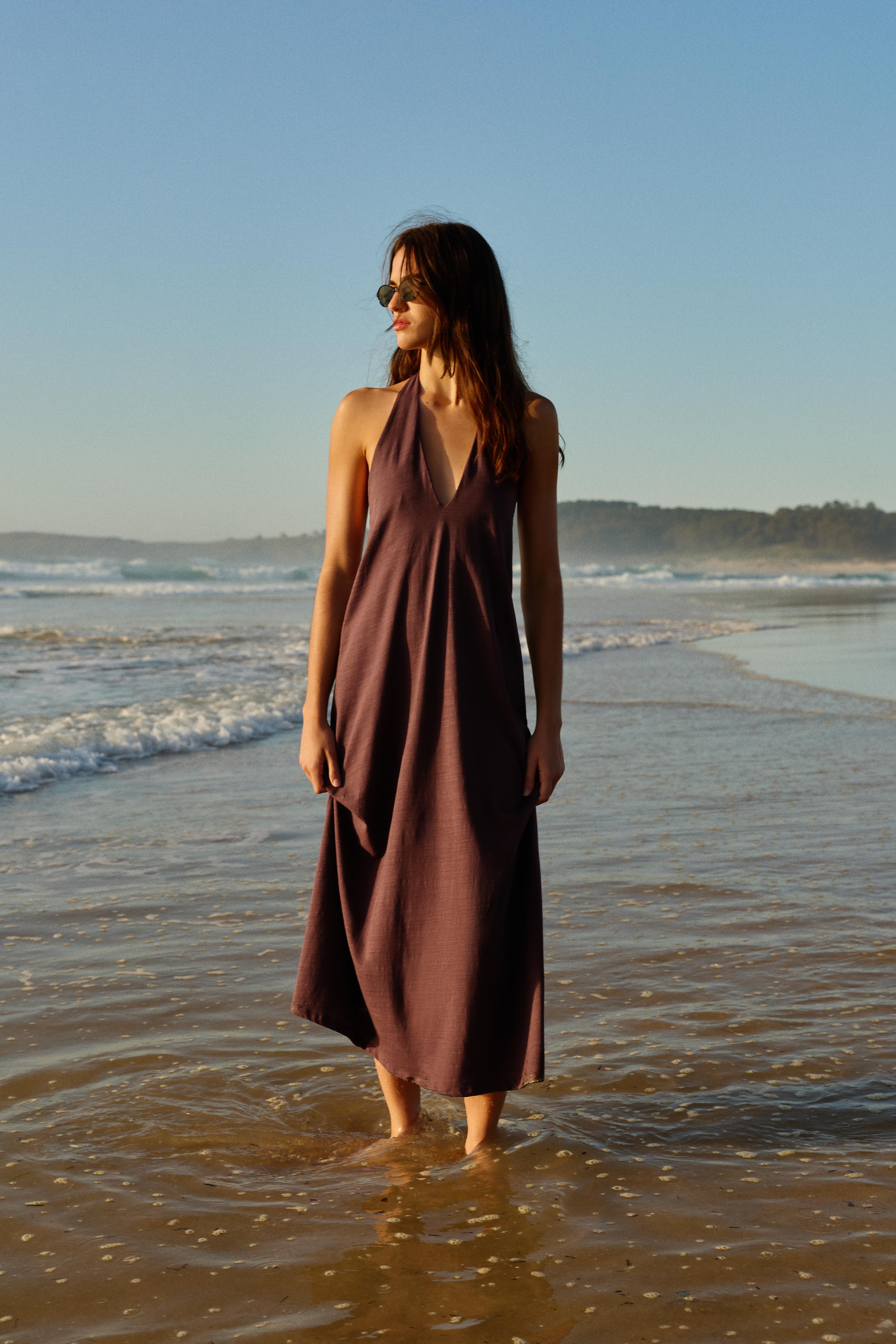 Vestito Midi Halter