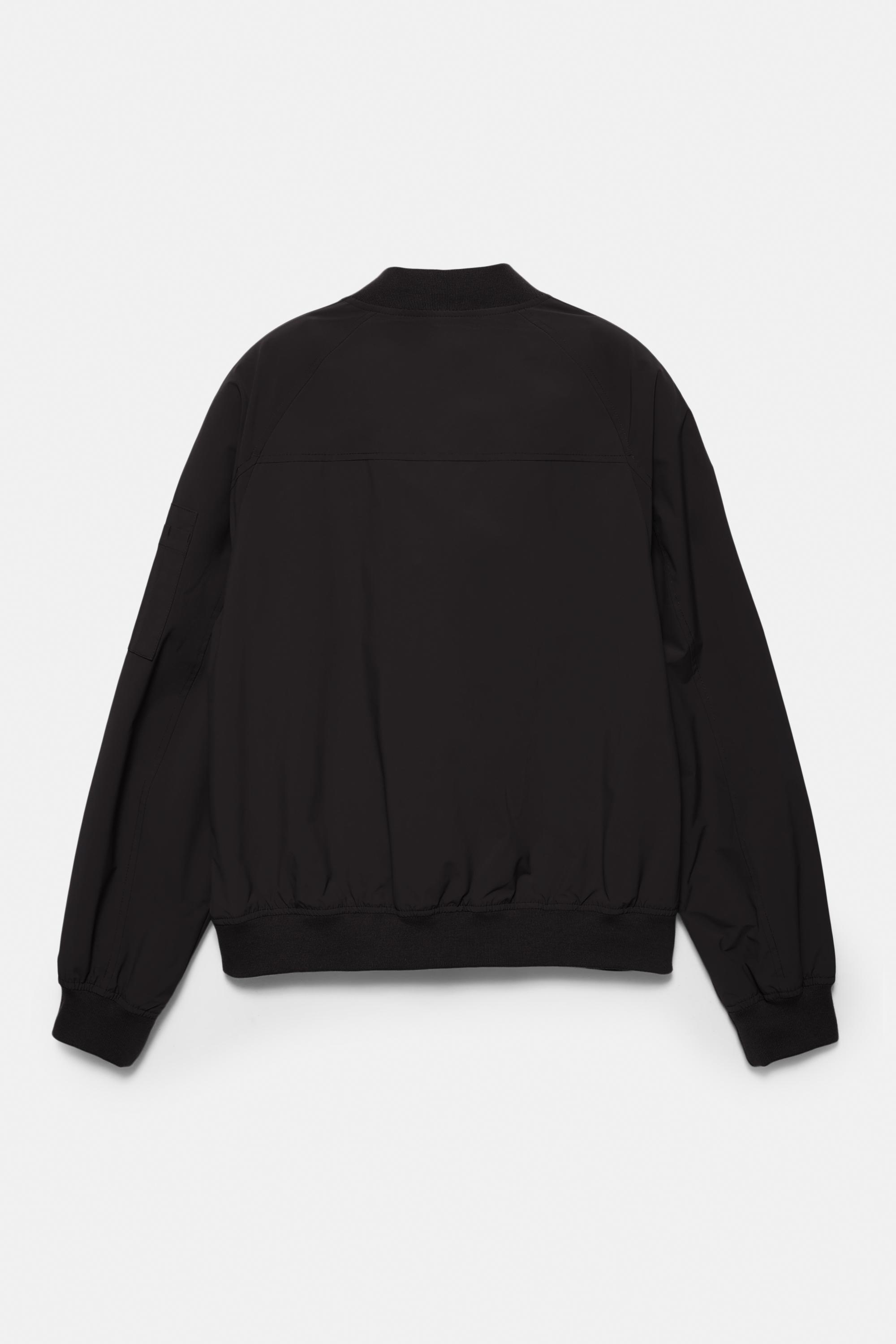 Lightweight bomber jacket — Black