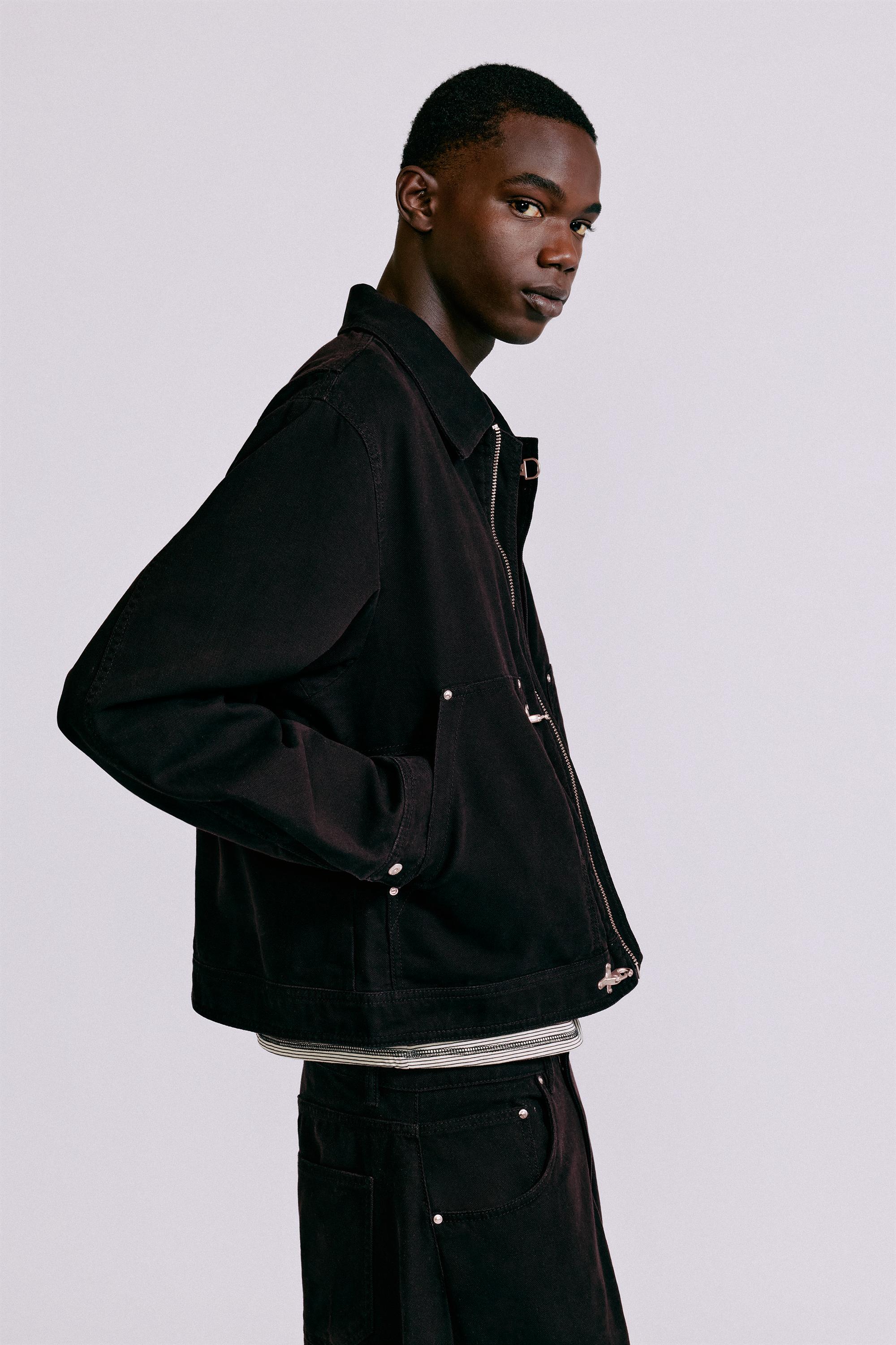 Toggle jacket — Black