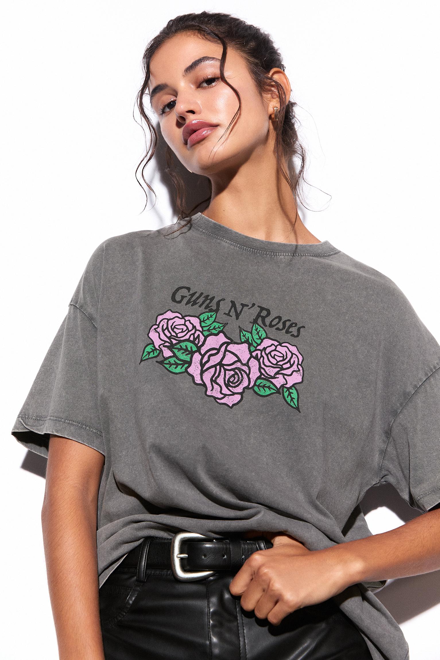 Playera guns n roses mujer orders