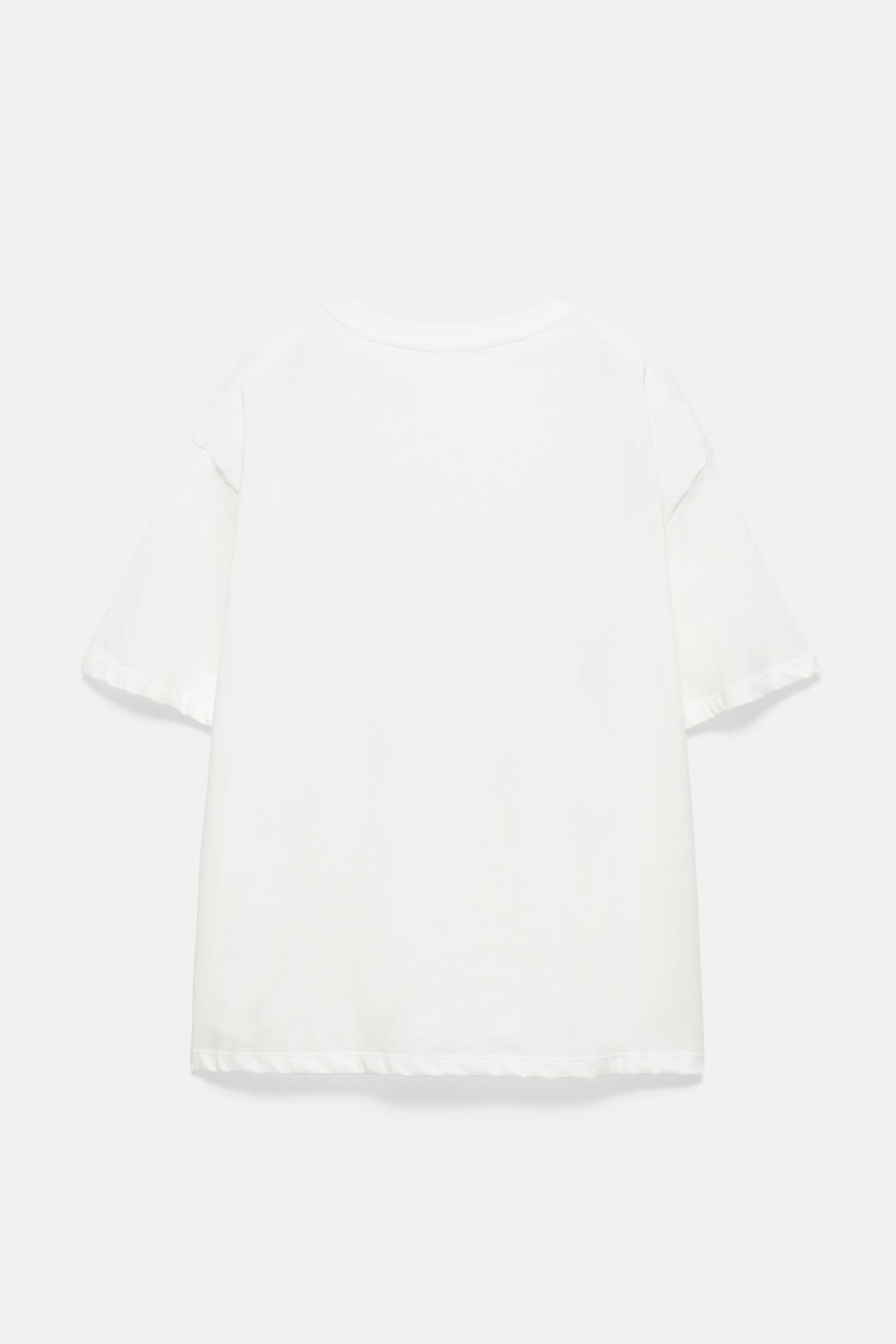 Puppy graphic T-shirt — Ice