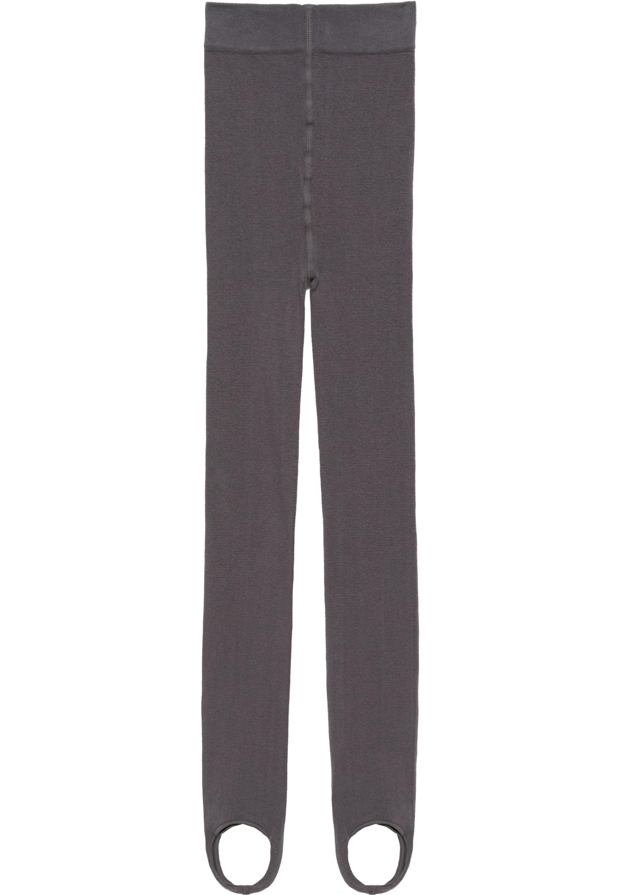 Grey stirrup tights — Grey