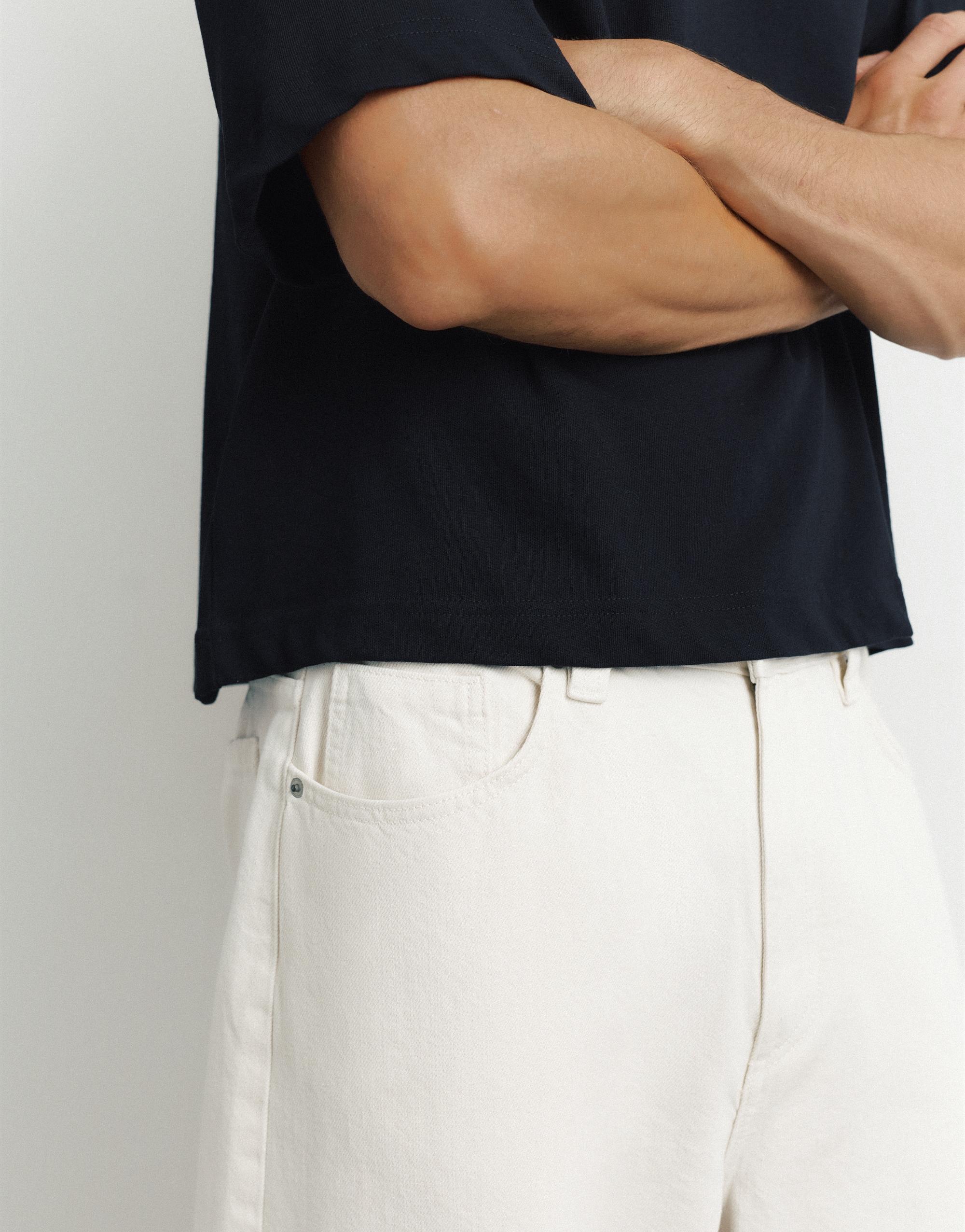 Baggy balloon jeans — White