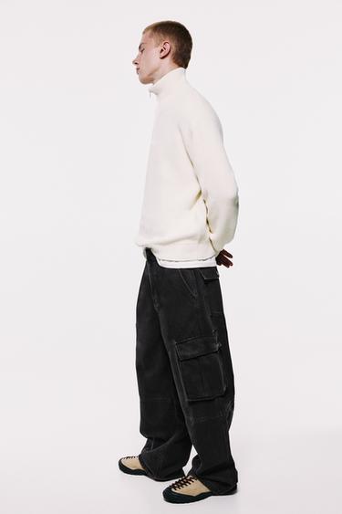 Cargo balloon  jeans — Black 5