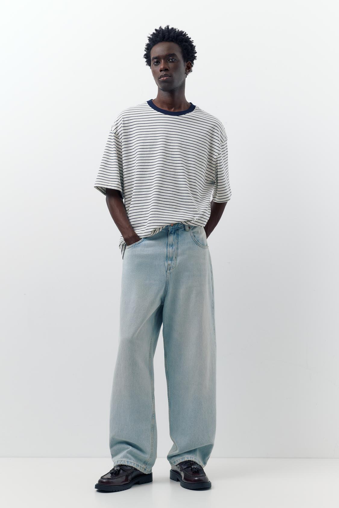 Baggy relaxed fit jeans | Pull&Bear United States display picture 1