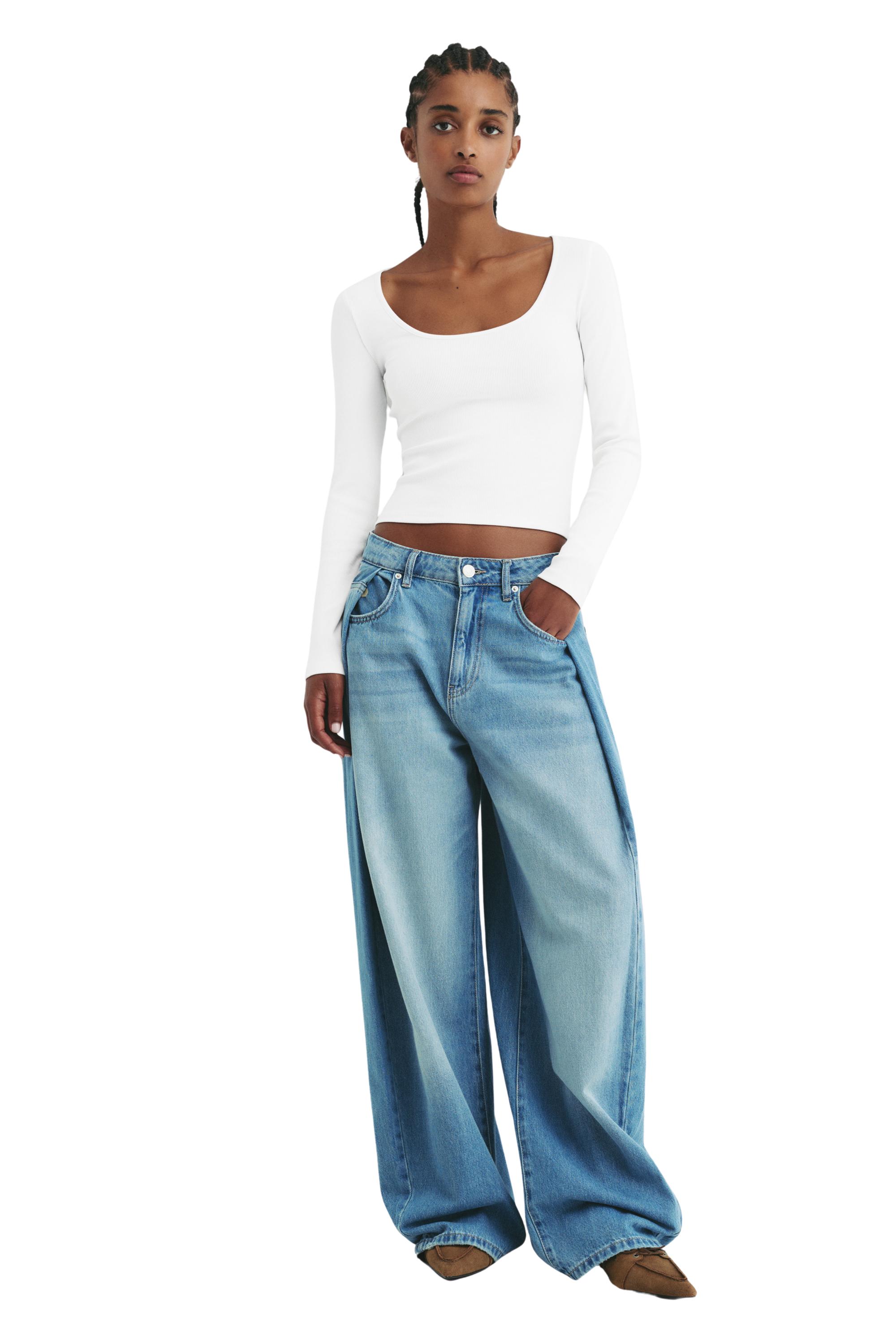 Fitilli bisiklet yaka tişört - Görsel 27