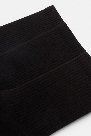 Pack of long black socks — Black 2