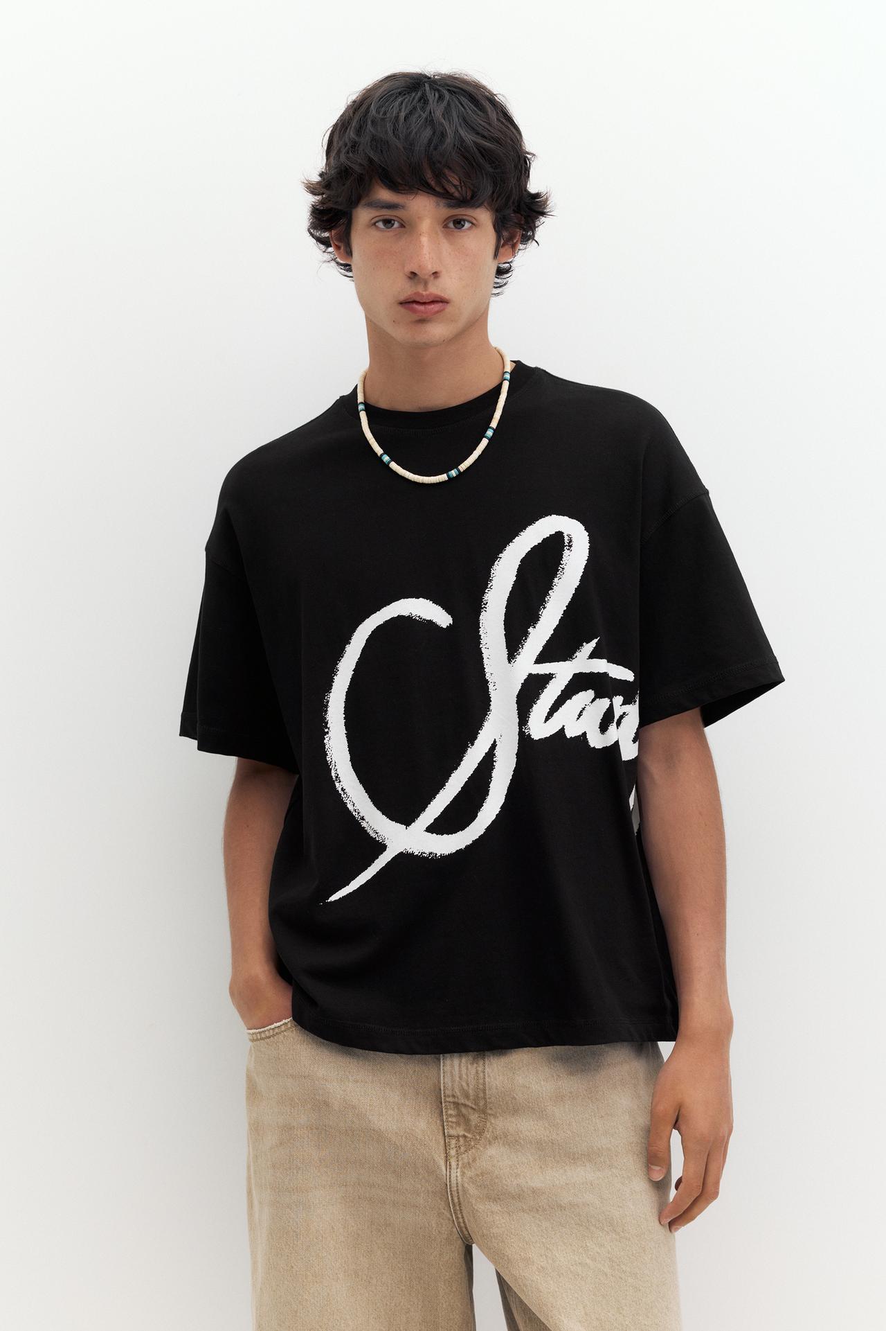 STWD graffiti T-shirt — Black