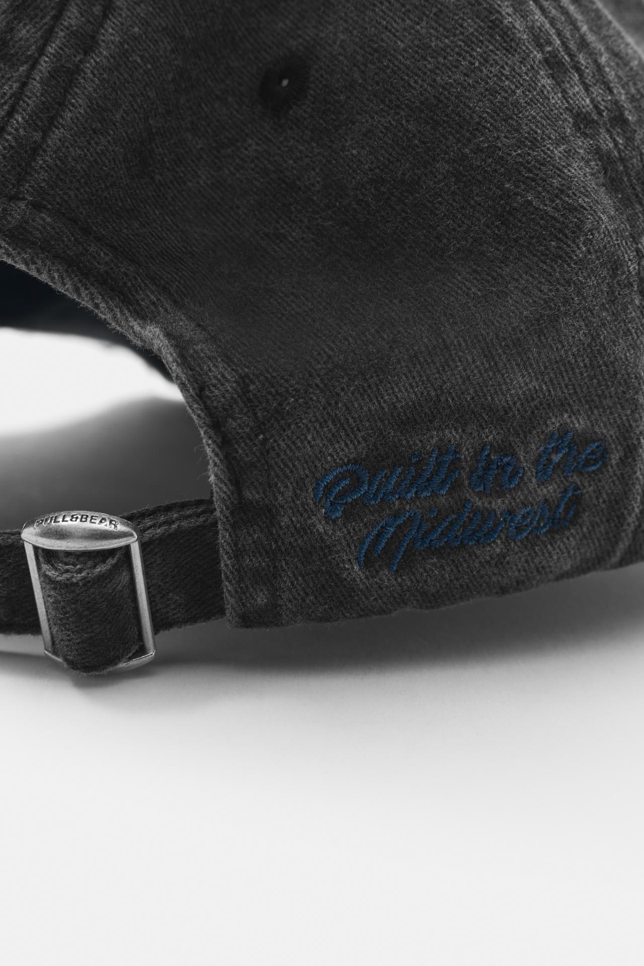Midwest '91 embroidered cap — Grey