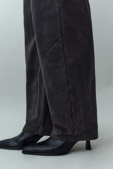 Grey barrel trousers — Anthracite grey 4