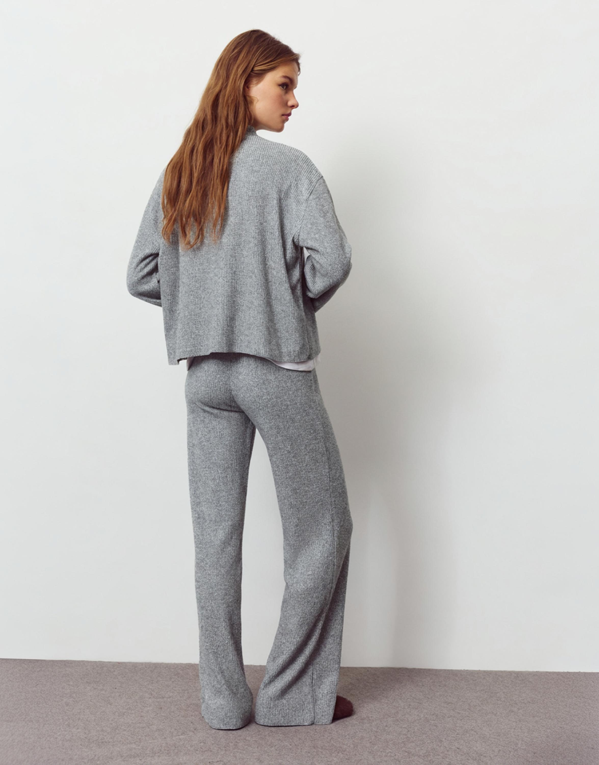 Yumuşak örgü t-shirt - Görsel 7