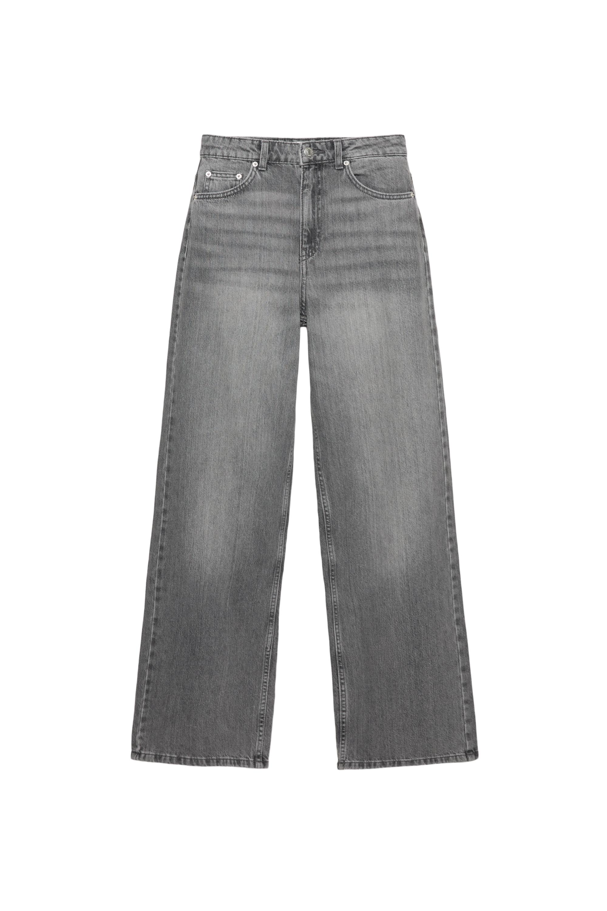 Wide leg yüksek bel jean - Görsel 58