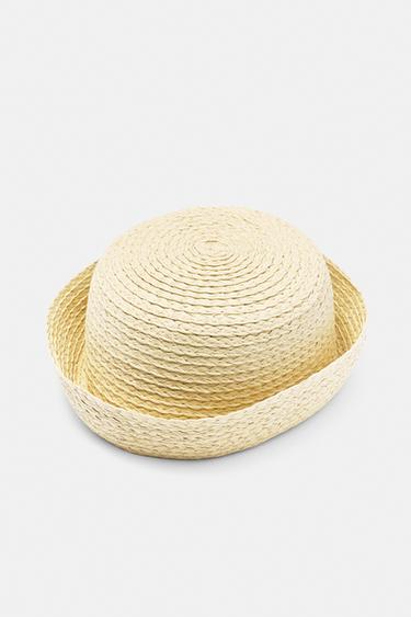 Cable knit hat — Sand marl 4