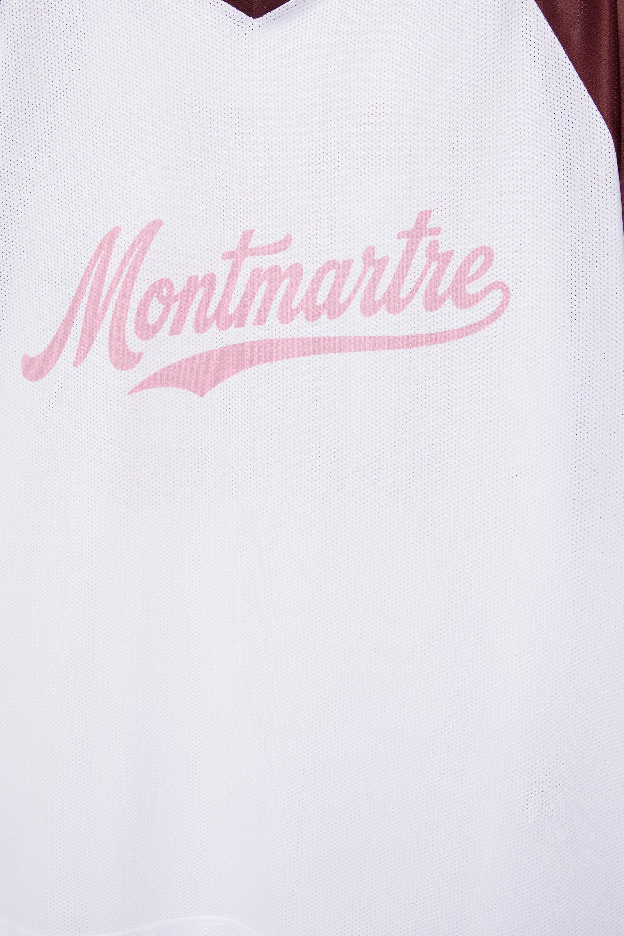 Montmartre graphic oversize T-shirt — Ice