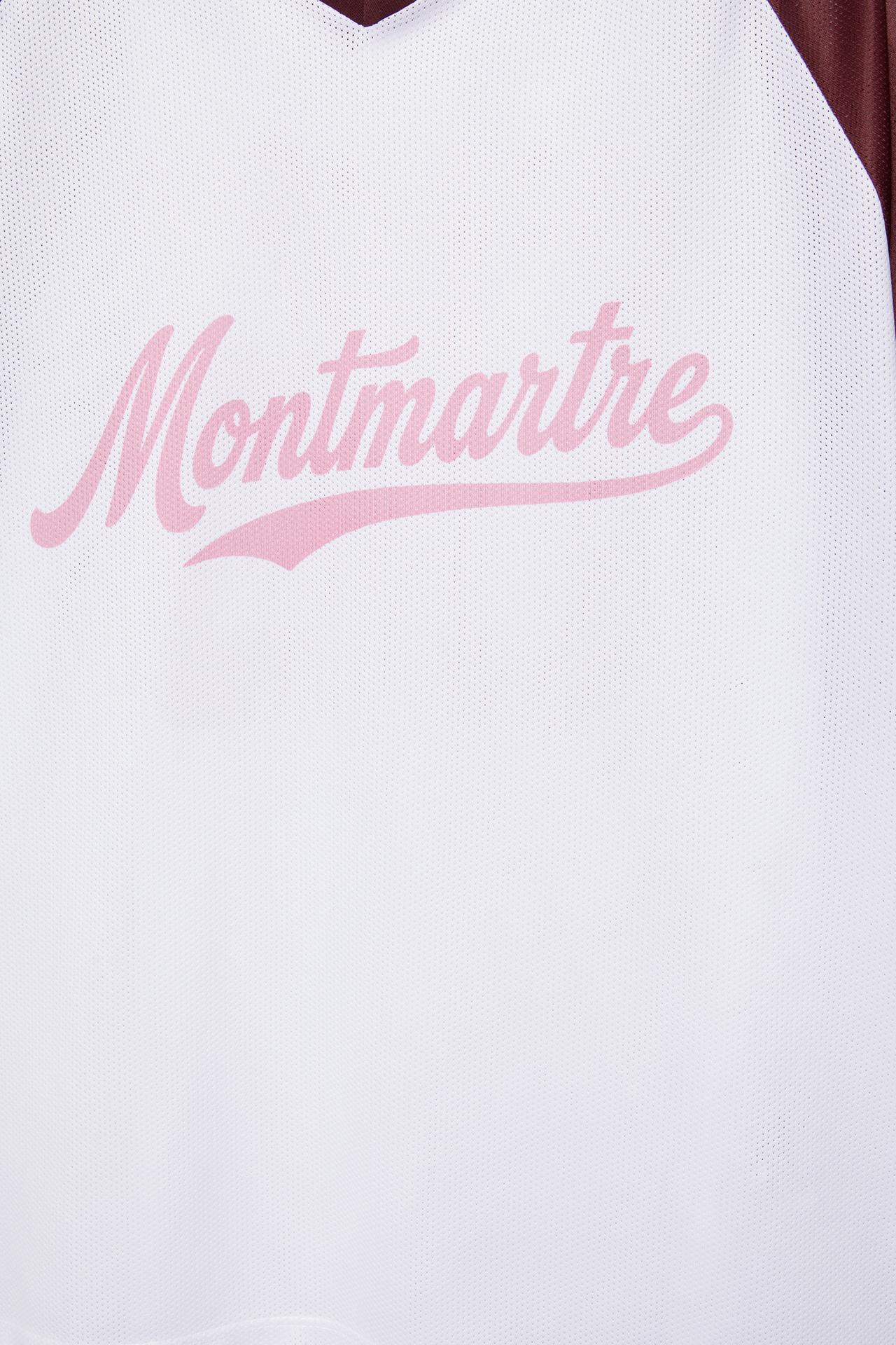 Montmartre graphic oversize T-shirt — Ice