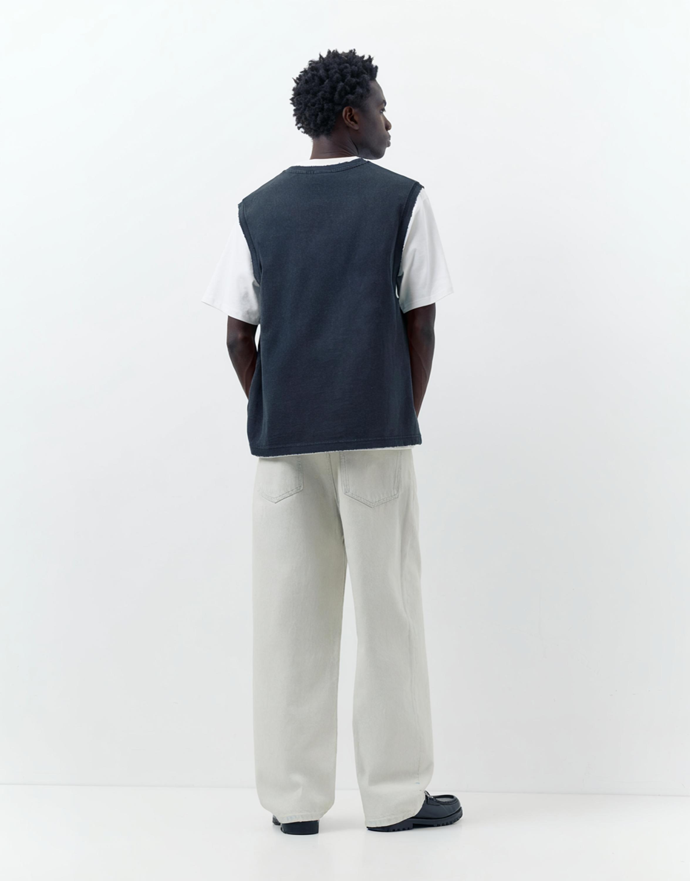Relaxed fit baggy jeans — Sky blue