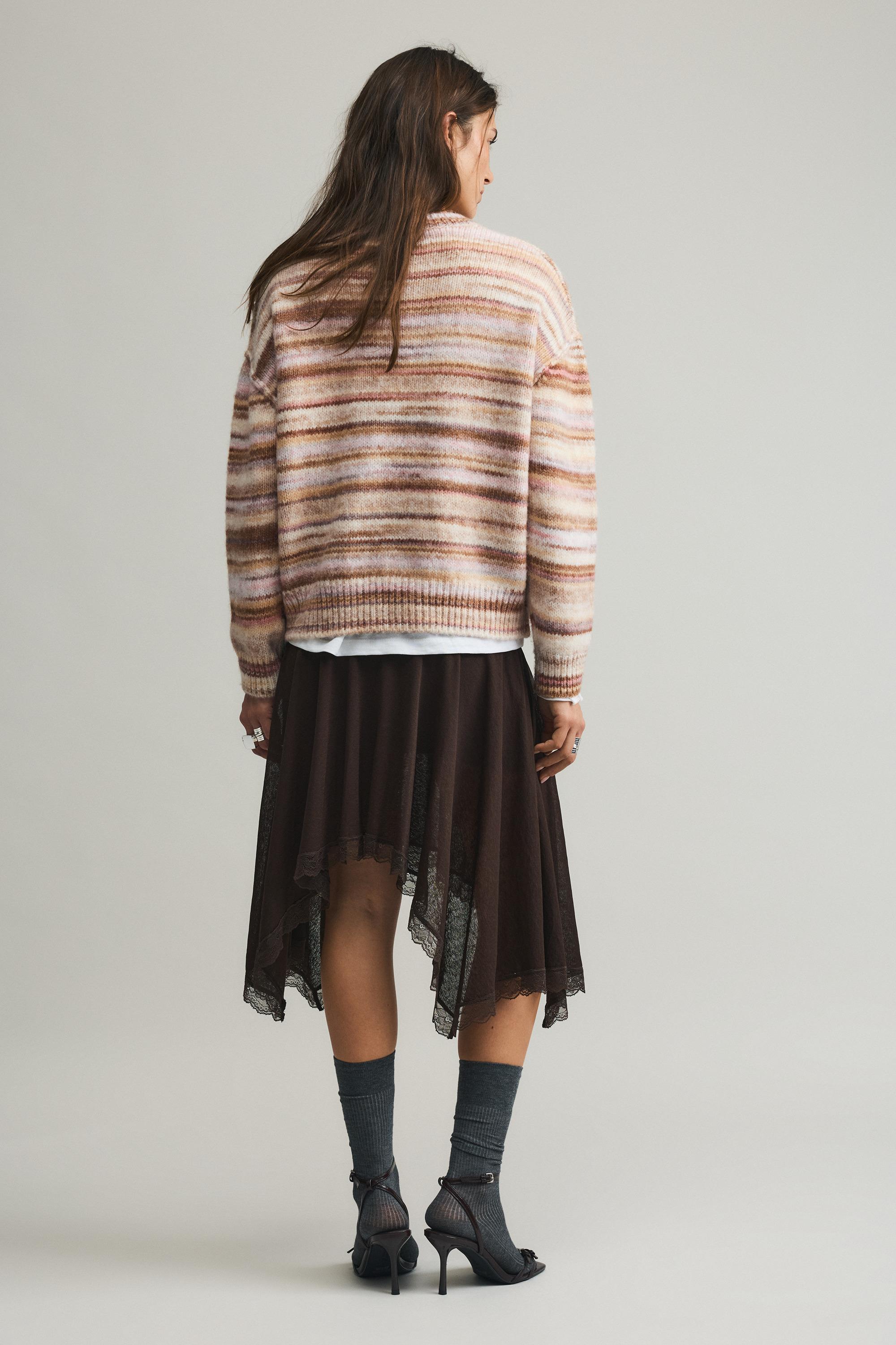 Striped sweater — Sand