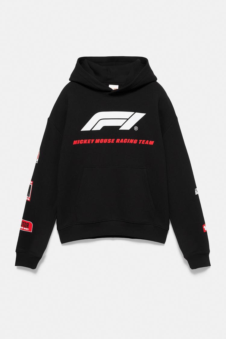 Disney x F1 hoodie — Black