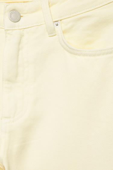 Low-rise baggy jeans — Yellow 7
