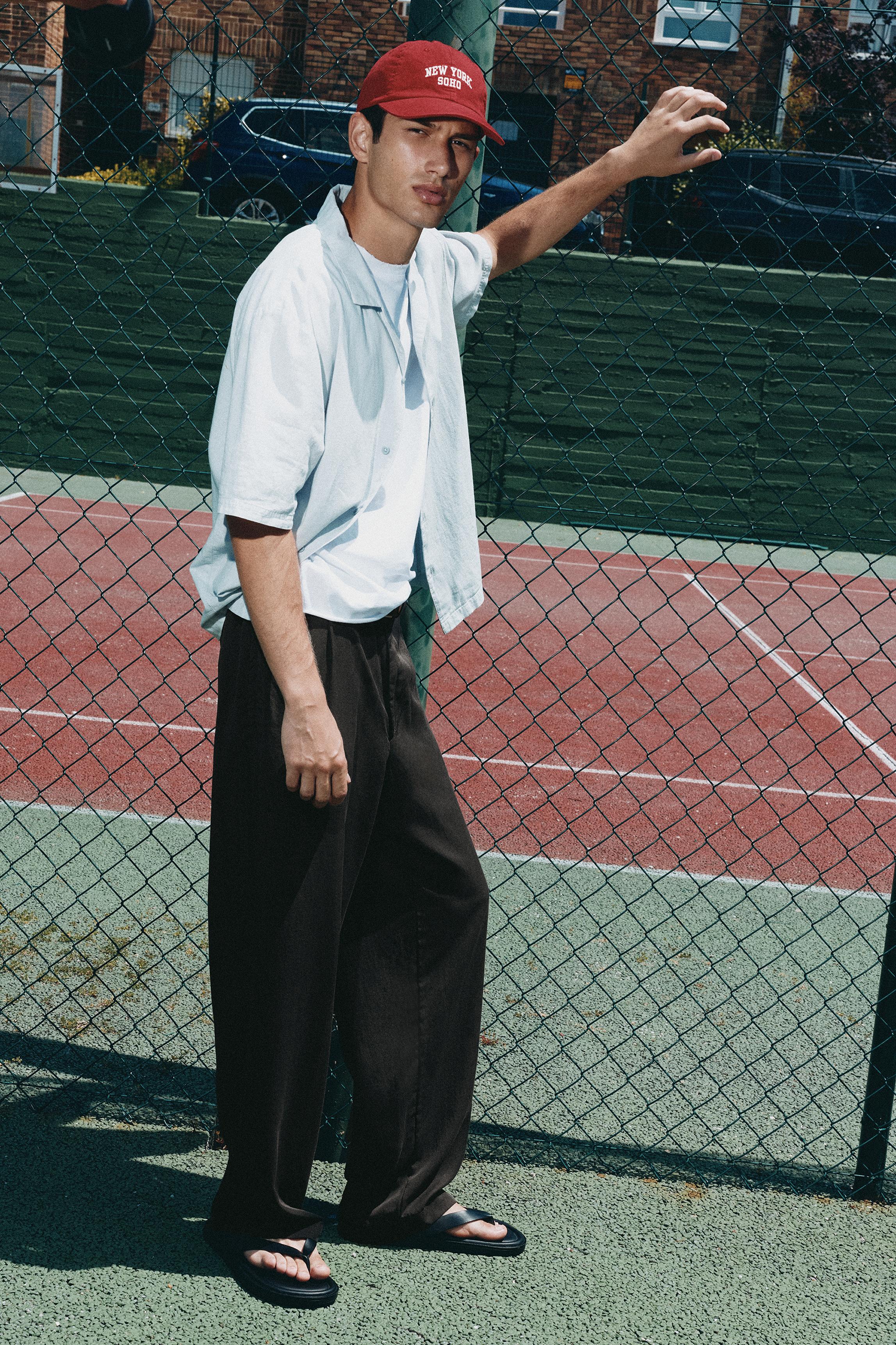 Tailored jogging trousers — Black