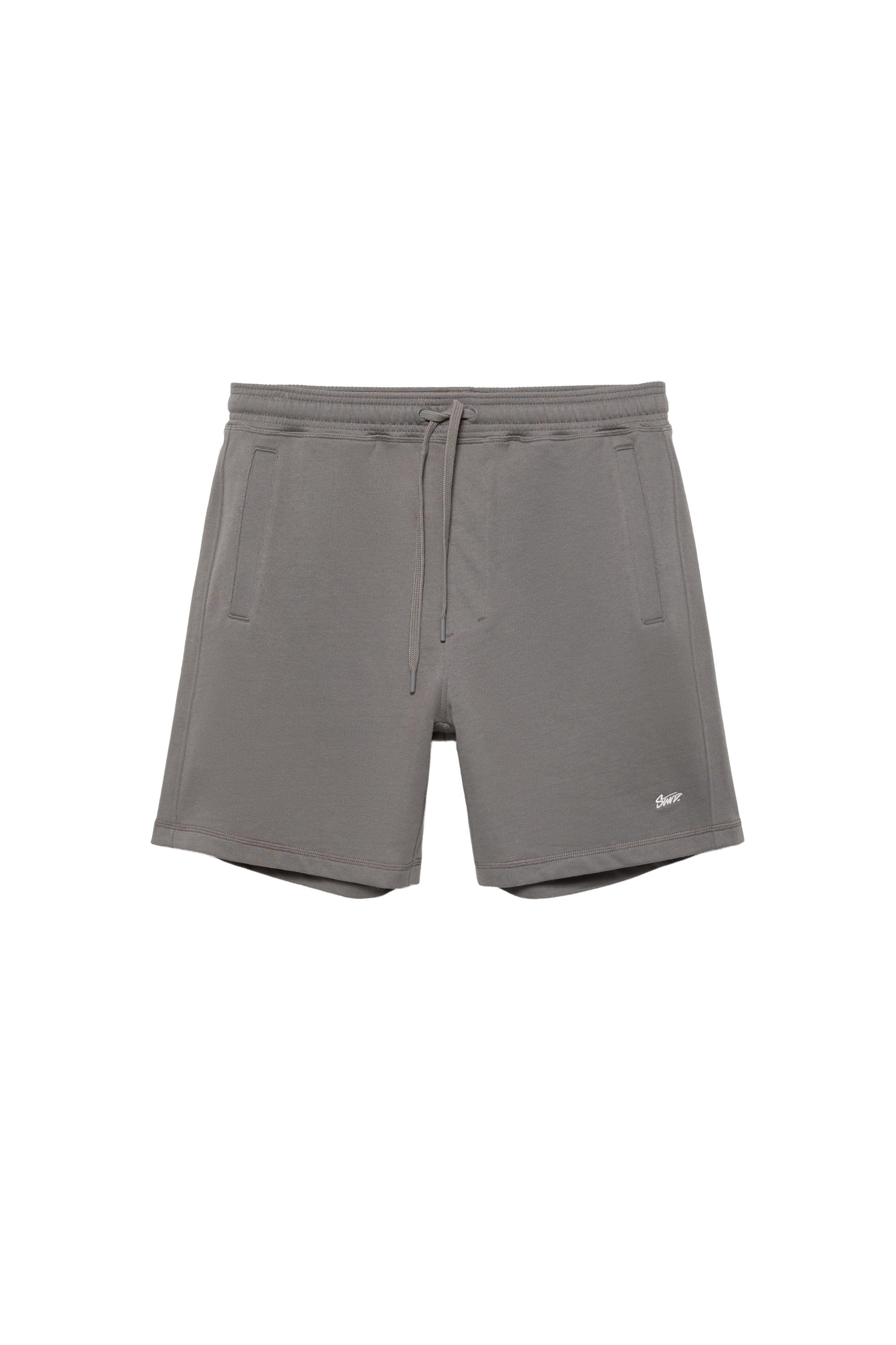 Logolu jogger bermuda şort - Görsel 142