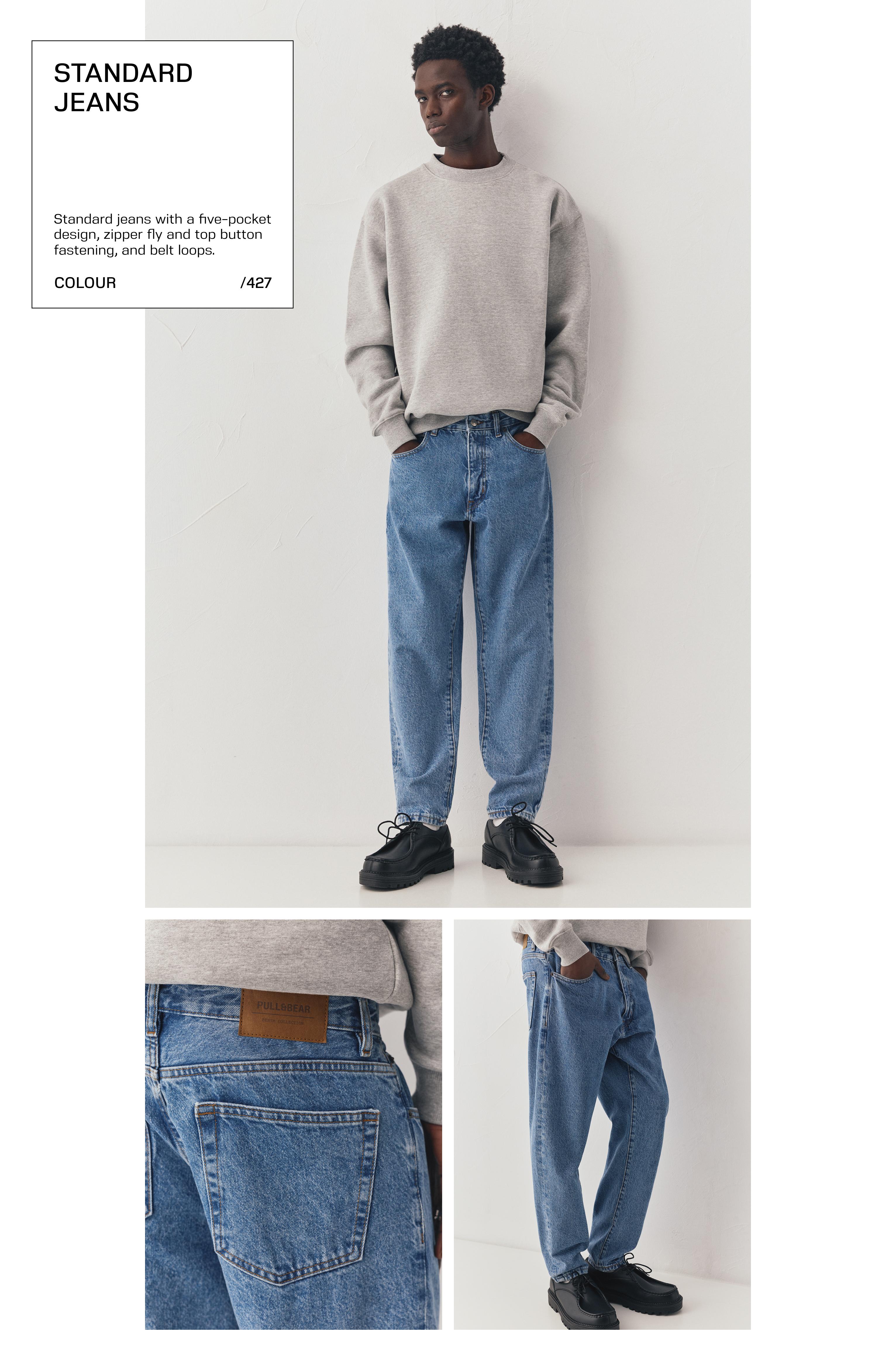 Standard jeans — Medium blue