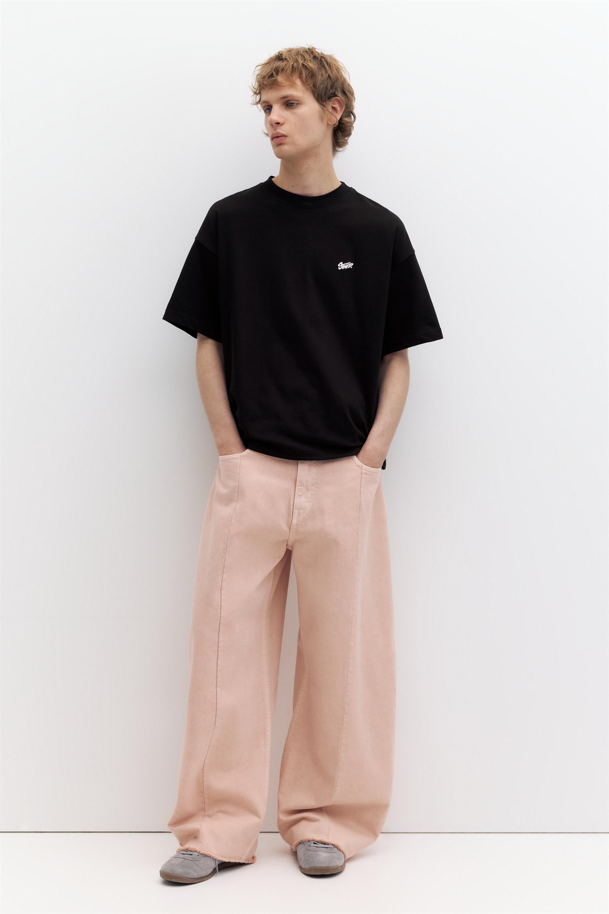 STWD logolu salaş t-shirt - Görsel 63