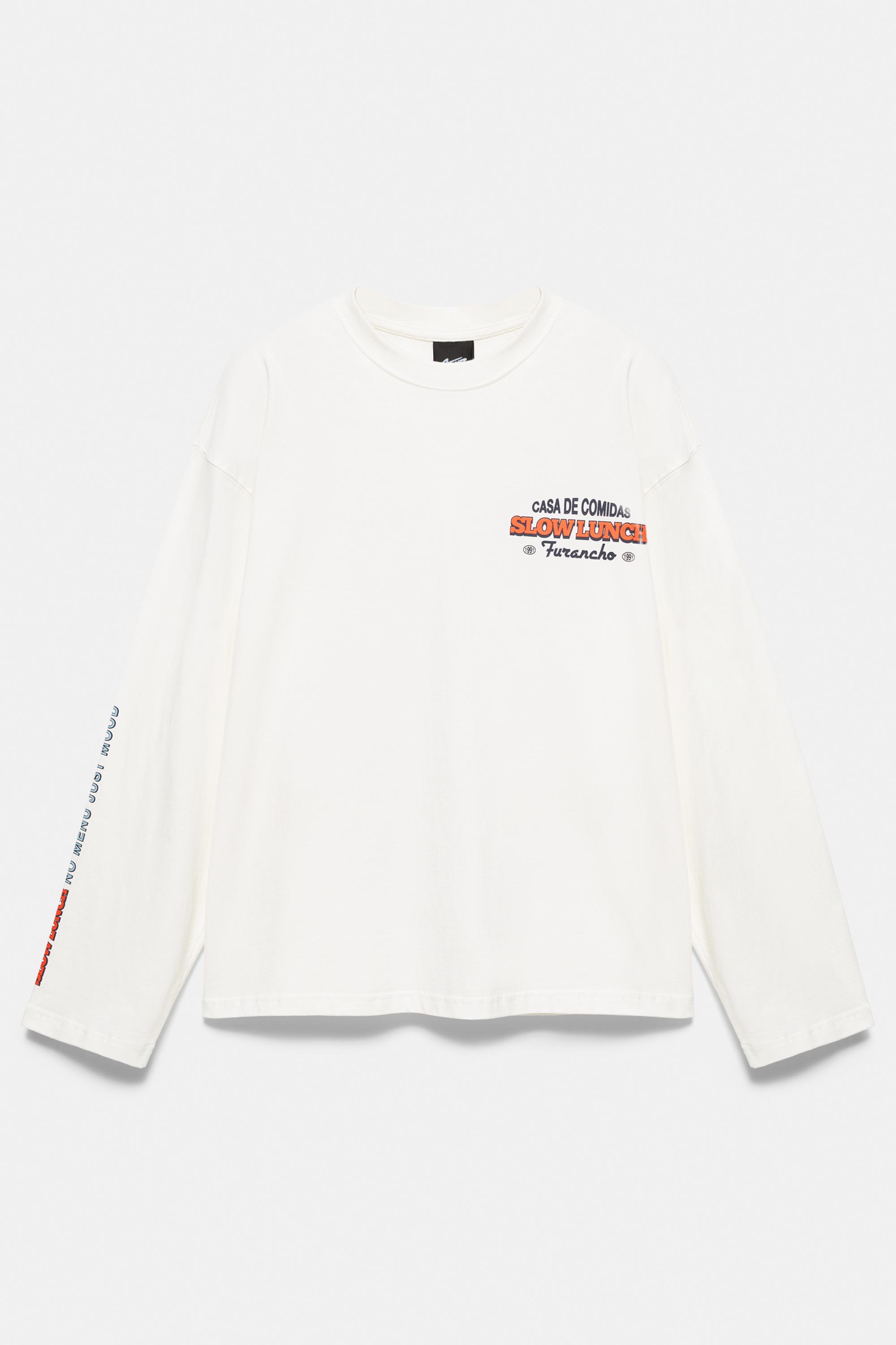 Pull&Bear STWD grafik tişört görsel 4